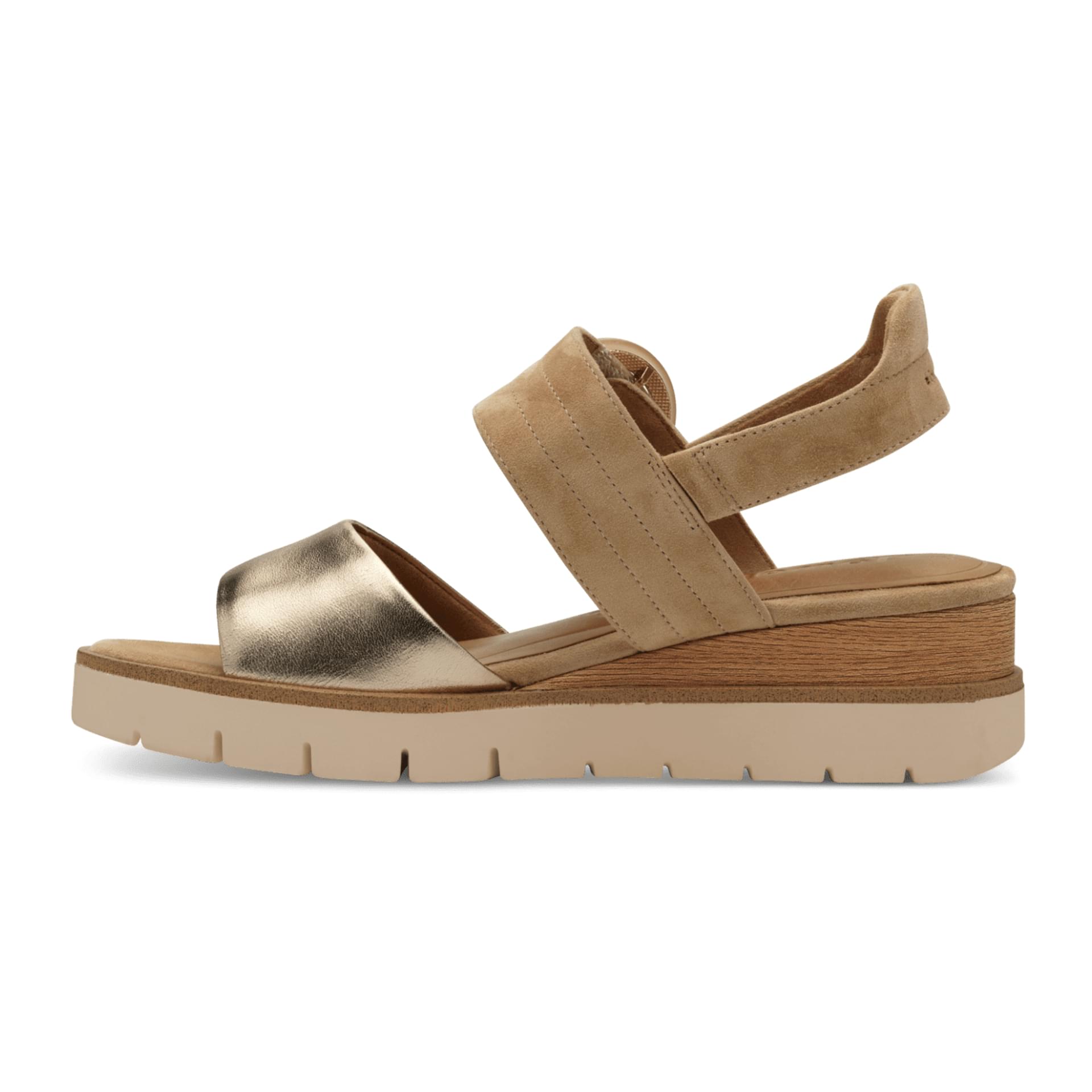 Tamaris Michi Sandals 1-28206-42 in Tan Comb