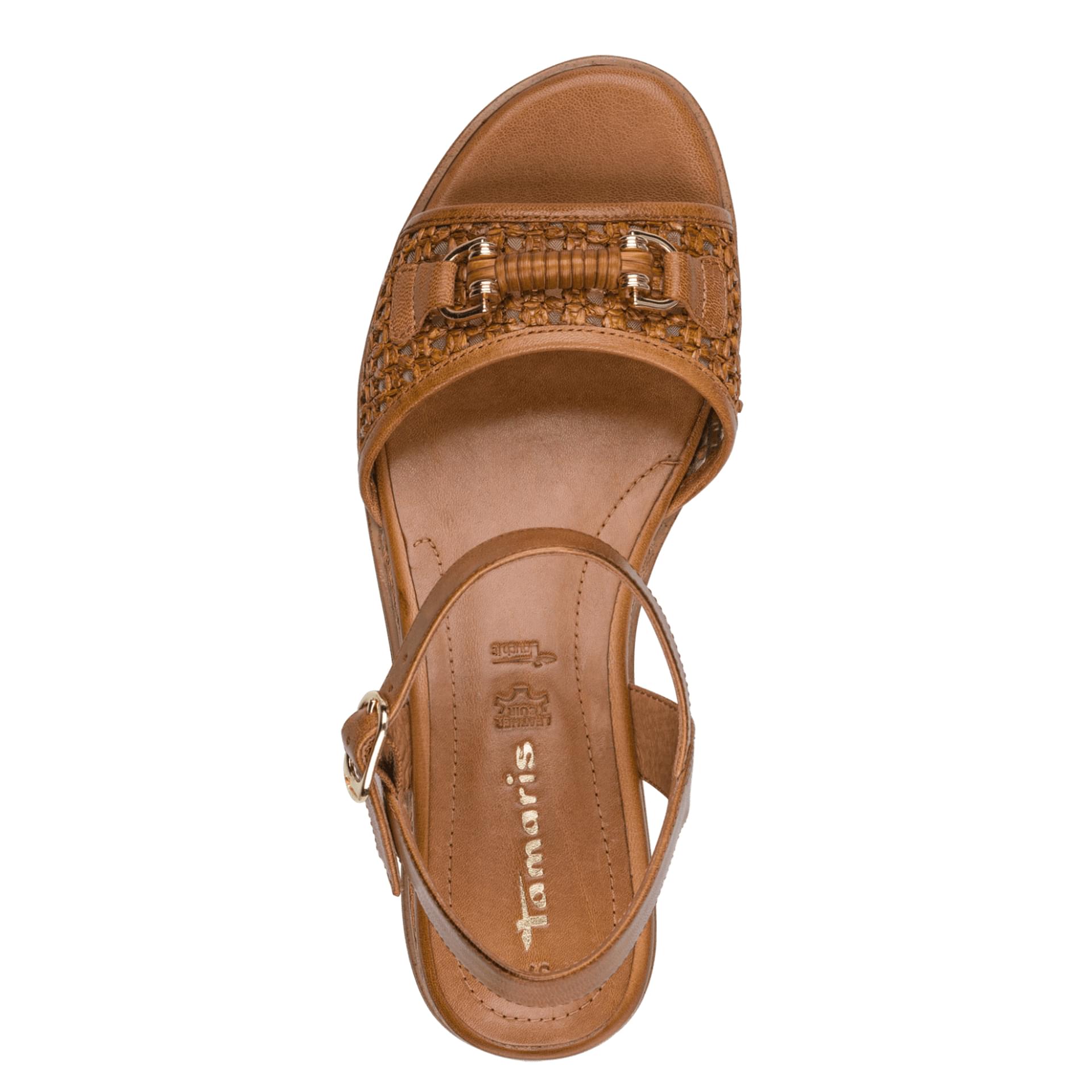 Tamaris Michi Sandales 1-28215-46 in Cognac