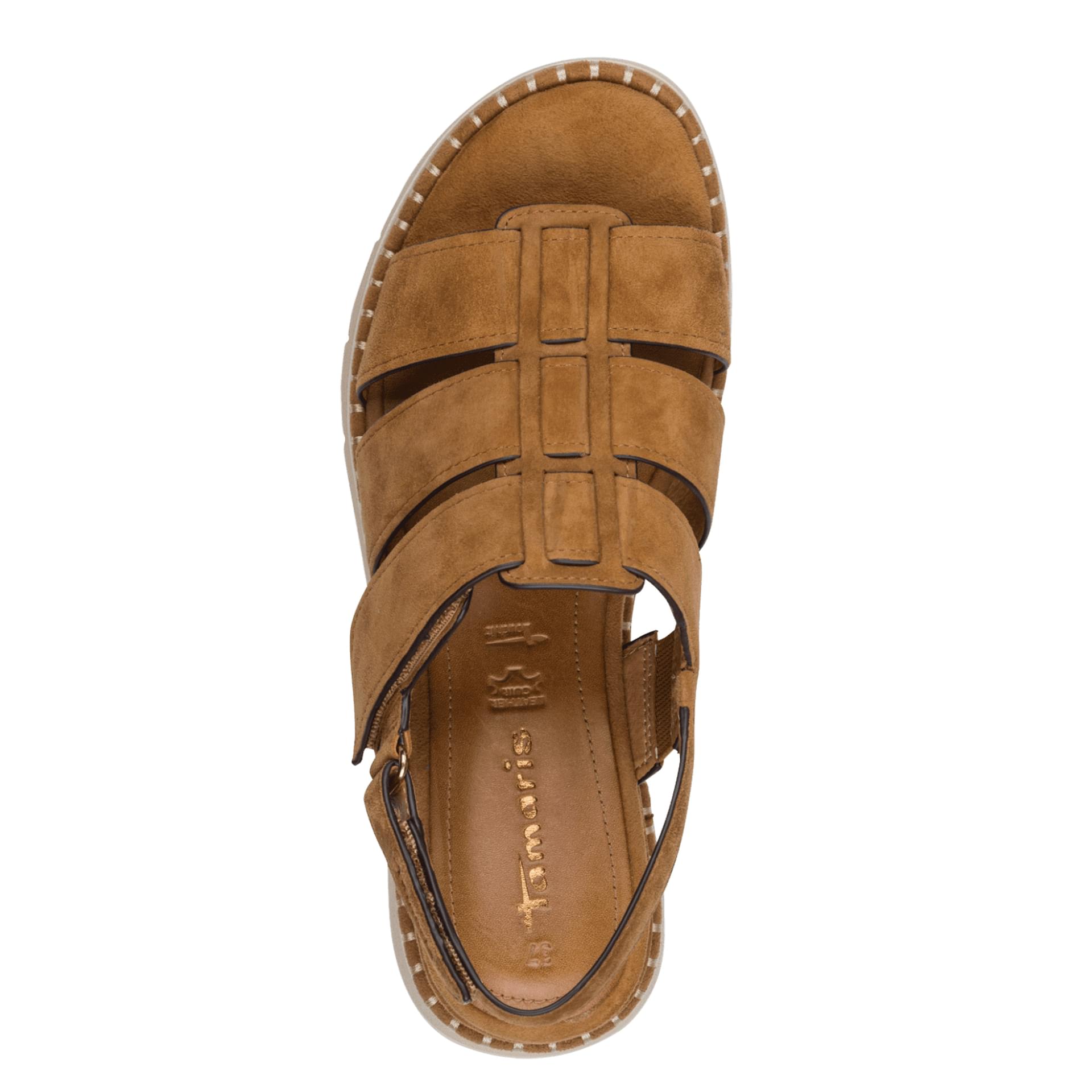 Tamaris Michi Sandales 1-28243-46 in Cognac