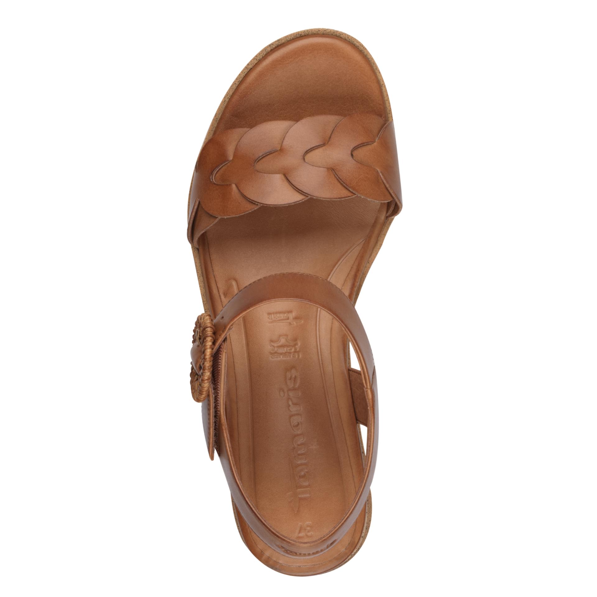 Tamaris Michi Sandales 1-28258-44 in Cognac