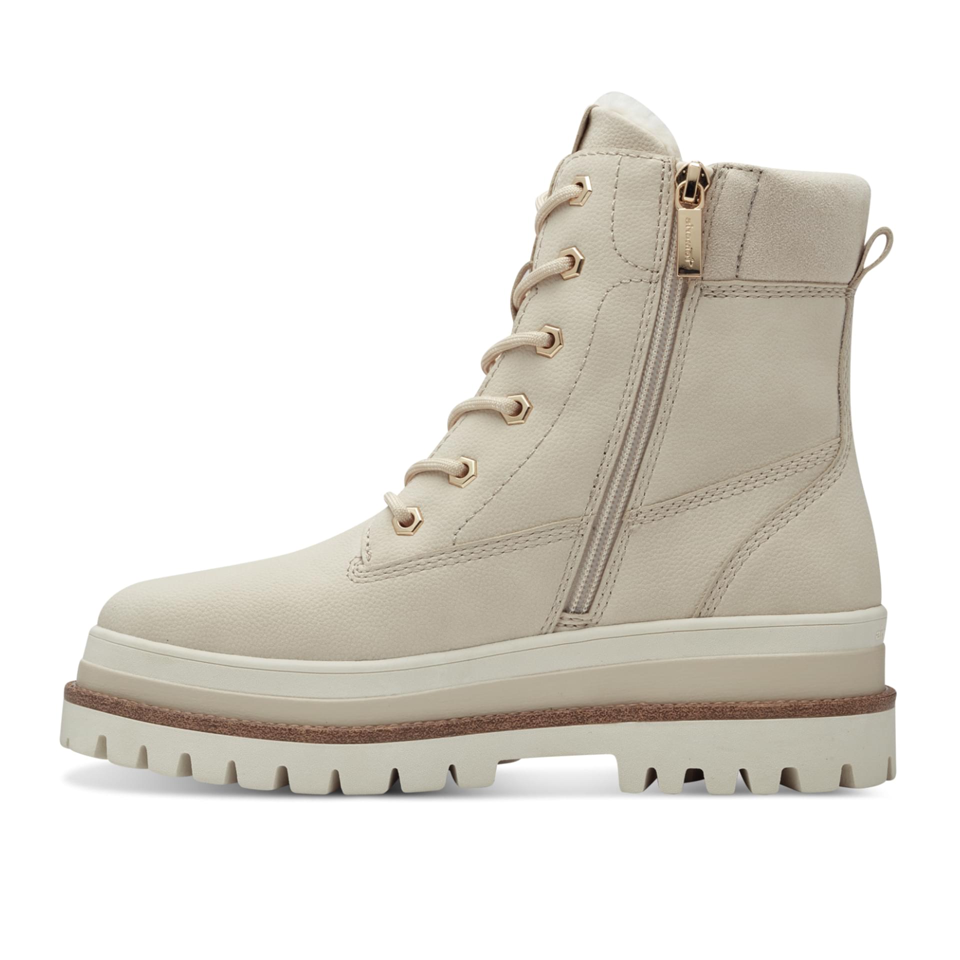 Tamaris Milena Bottines 1-26231-43 in Ivory