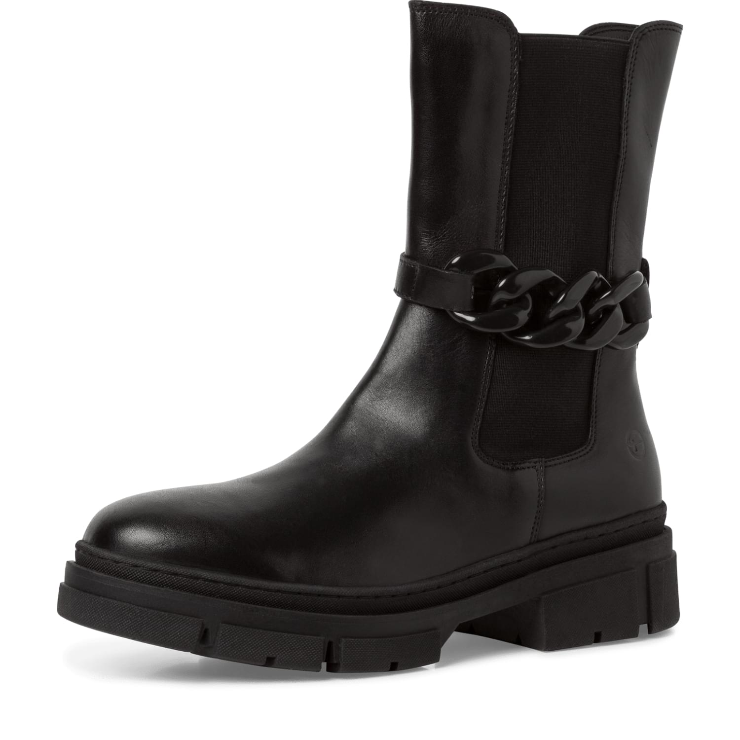 Tamaris Mini Chelsea Boots 1-1-25983-29 in Black/Black