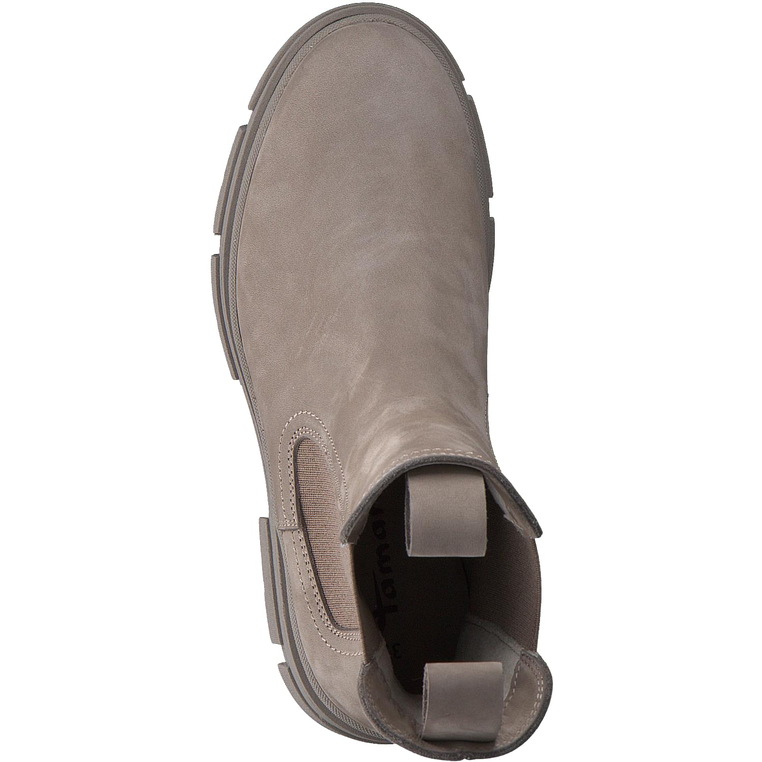 Tamaris Mini Chelsea Boots 1-25901-41 in Dune Nubuc