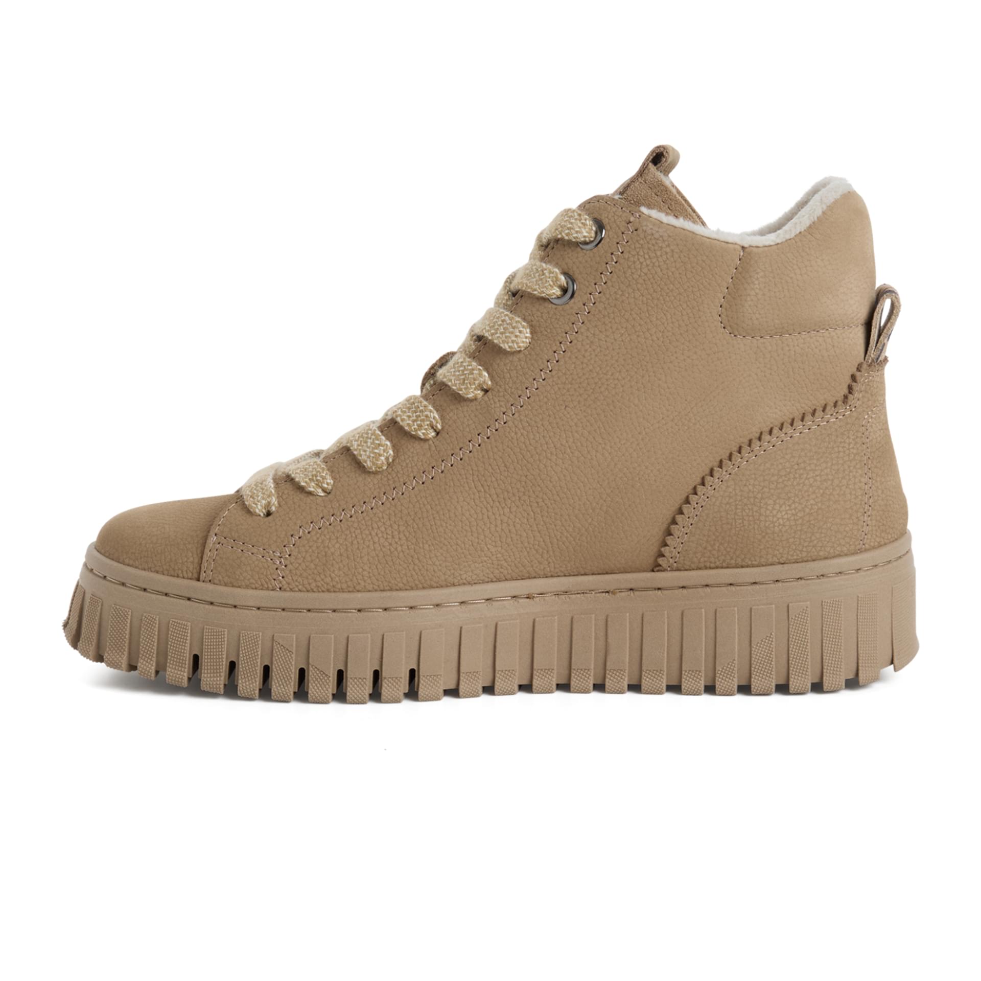 Tamaris Minora Ankle Boots in Beige, inner side (SKU 1-25201-47--400)