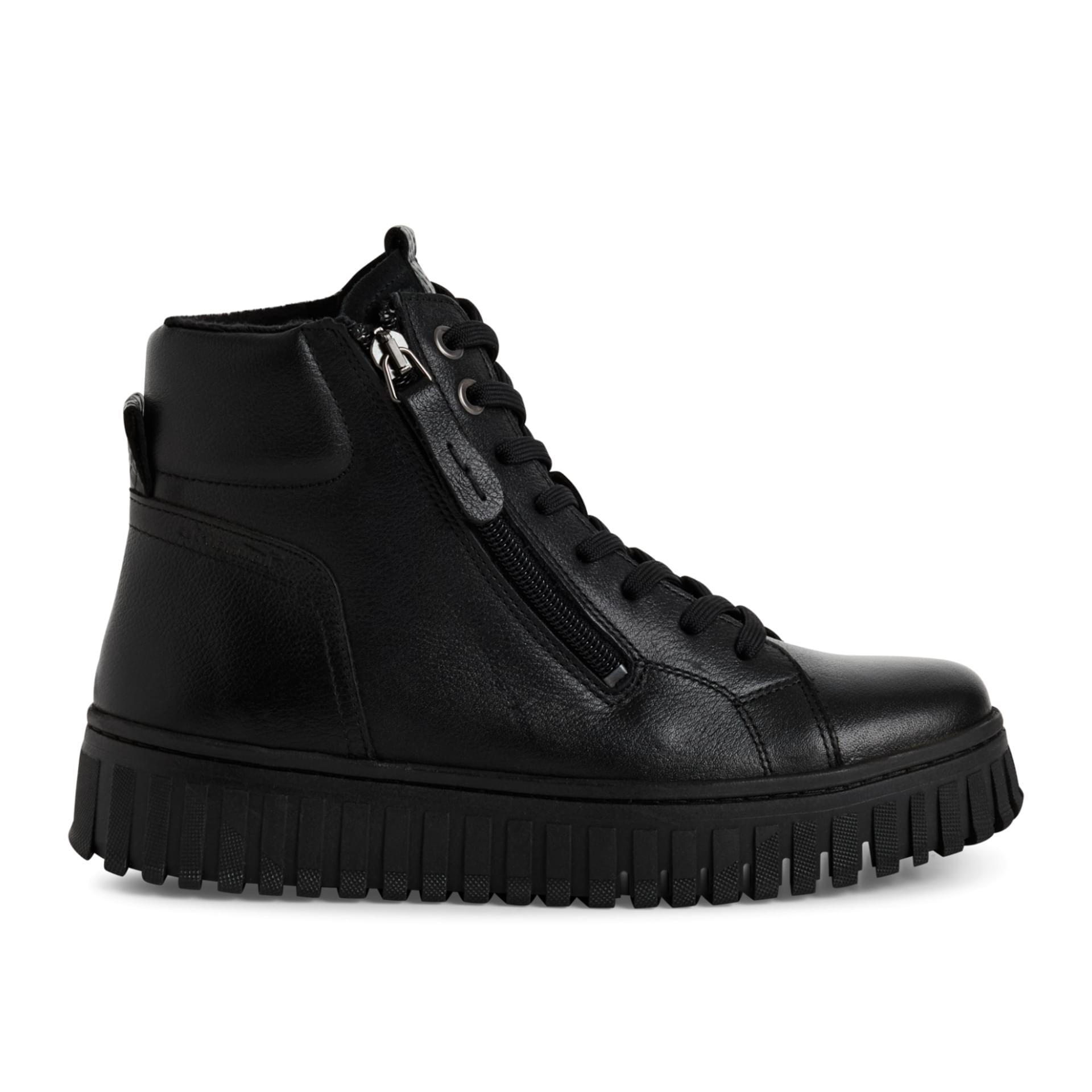 Tamaris Minora Bottines 1-25206-43 in Black Leather