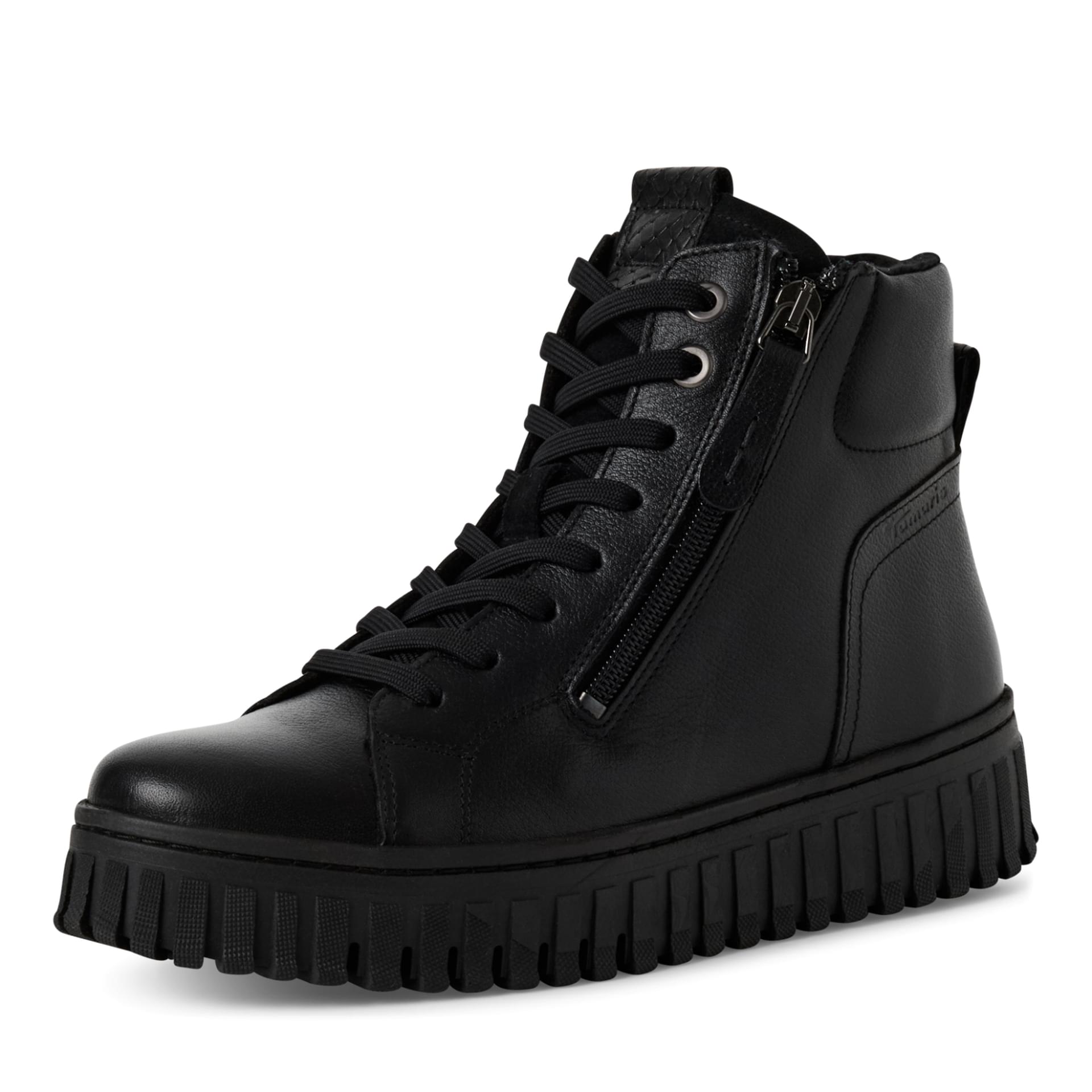 Tamaris Minora Bottines 1-25206-43 in Black Leather