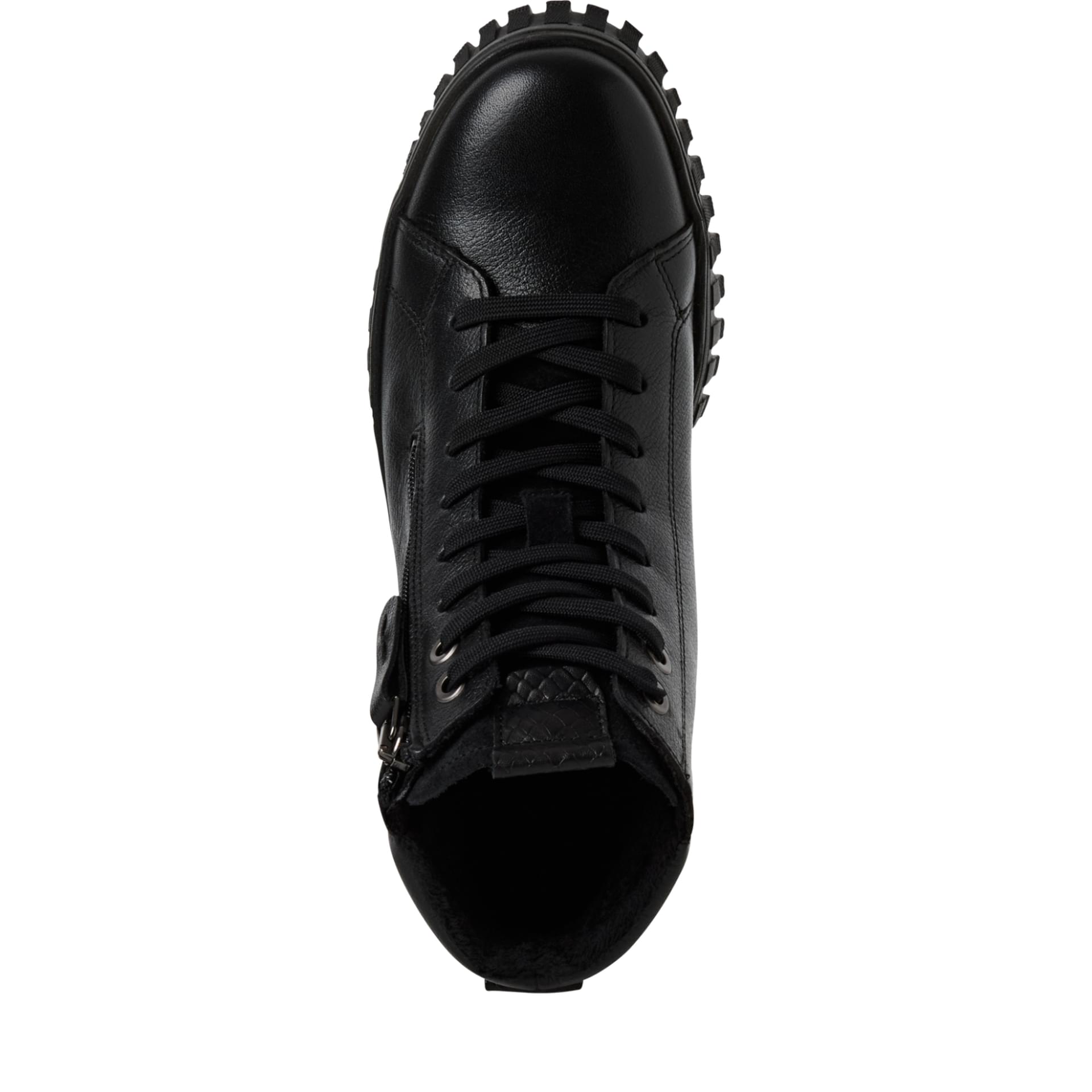 Tamaris Minora Bottines 1-25206-43 in Black Leather