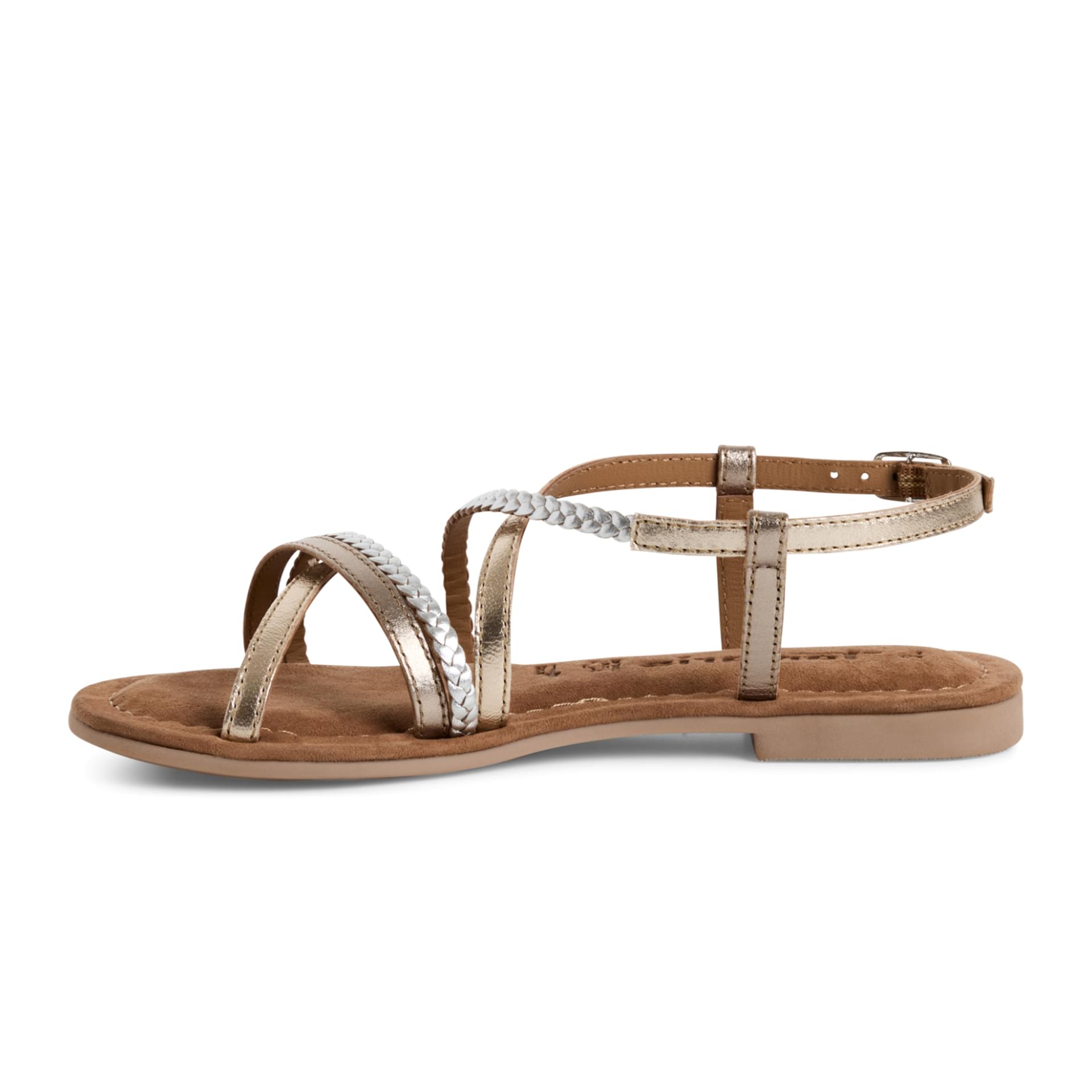 Tamaris Minu Sandalen 1-28139-44 in Champagne Comb