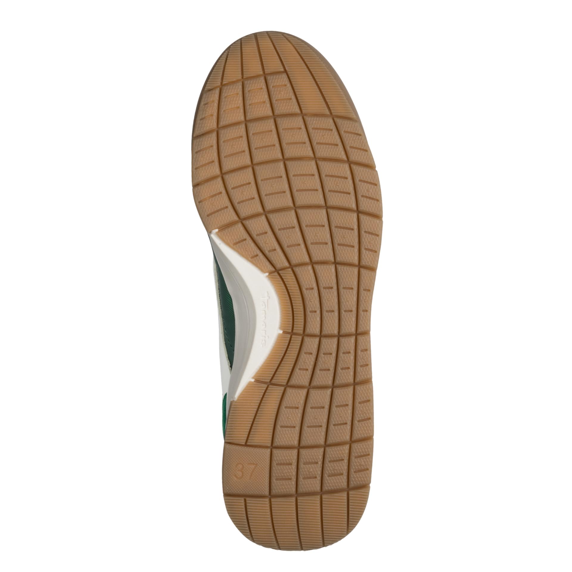 Tamaris Nady Sneakers in Green, sole (SKU 1-23665-45--700)