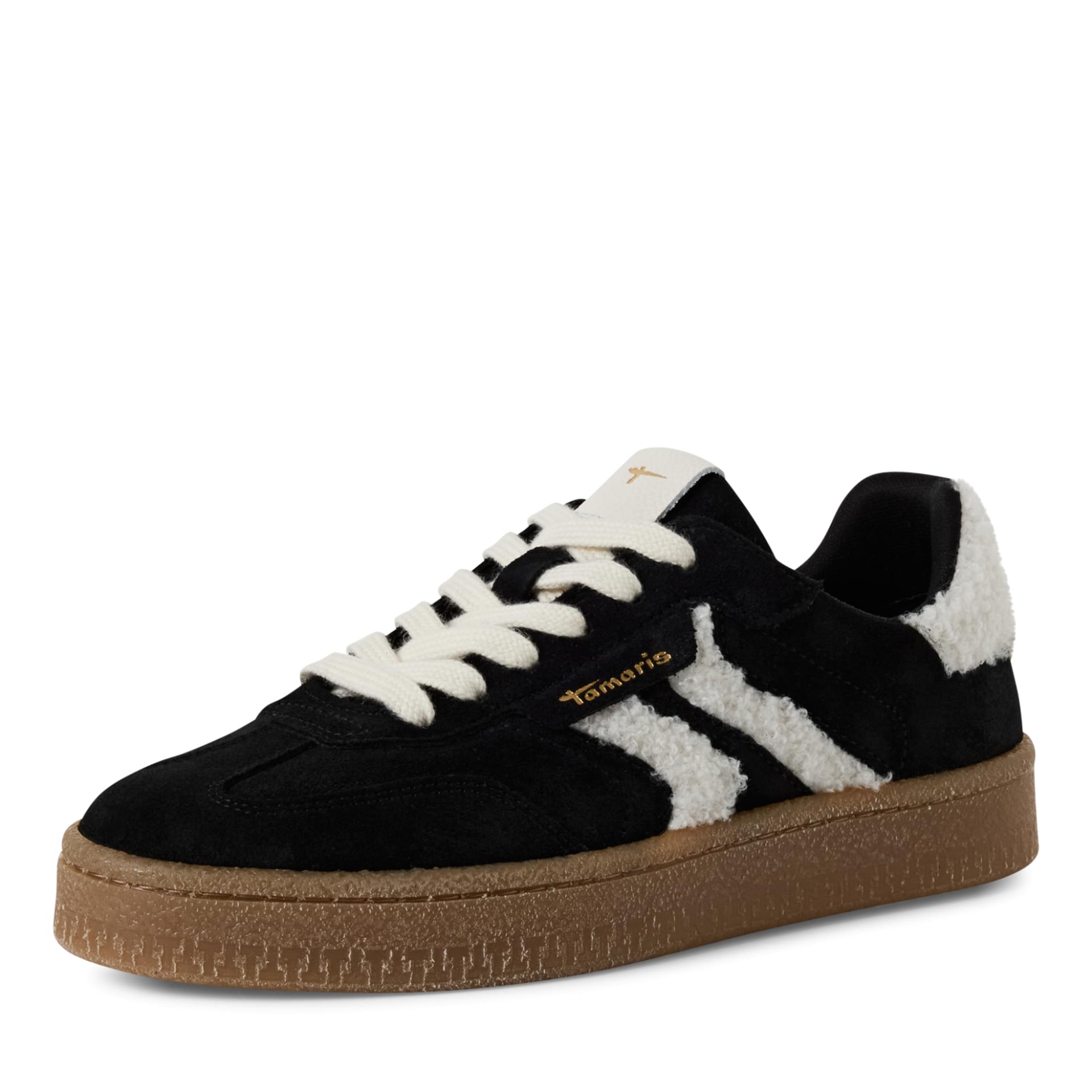 Tamaris Nakja Sneakers 1-23723-44 in Black/Fur