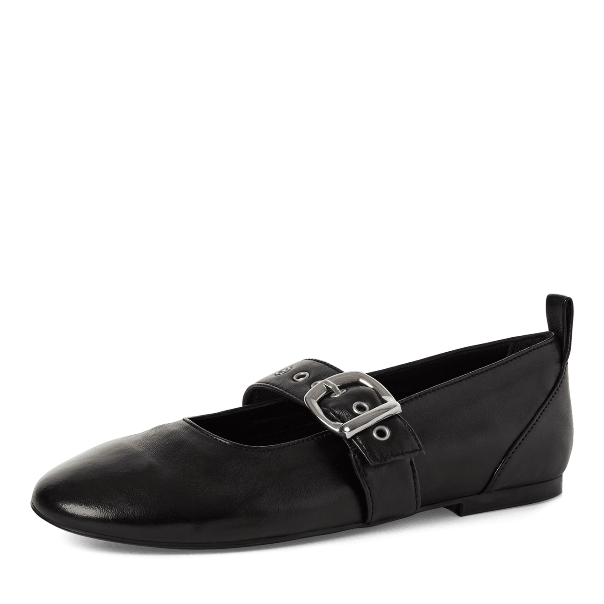 Tamaris Nalla Ballerinas 1-22101-46 in Black Leather