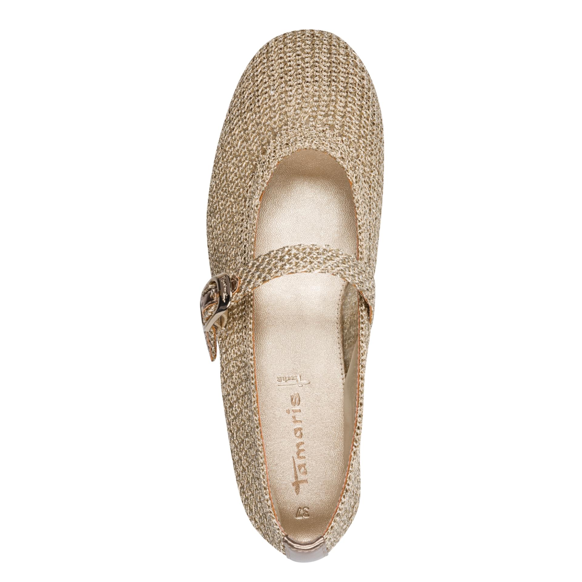 Tamaris Nanala Ballerinas 1-22125-46 in Bronce
