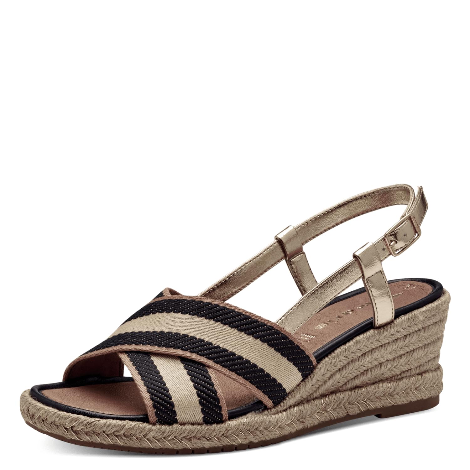 Tamaris Nayeli Sandals 1-28052-42 in Black Comb