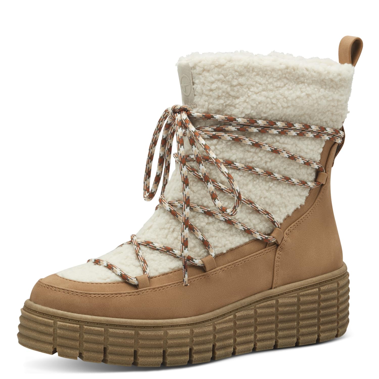 Tamaris Nebile Ankle Boots 1-26479-43 in Camel Comb