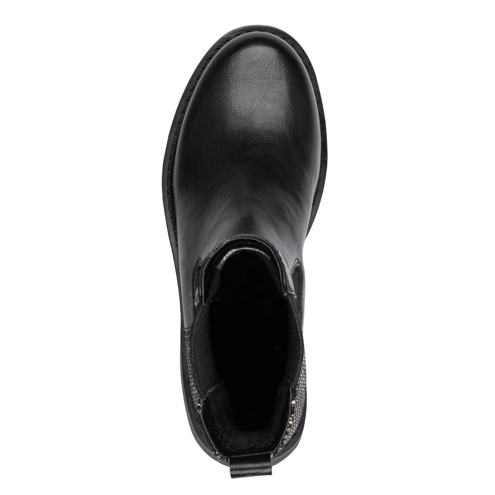 Tamaris Nelia Chelsea Boots 1-25411-45 in Black Snake