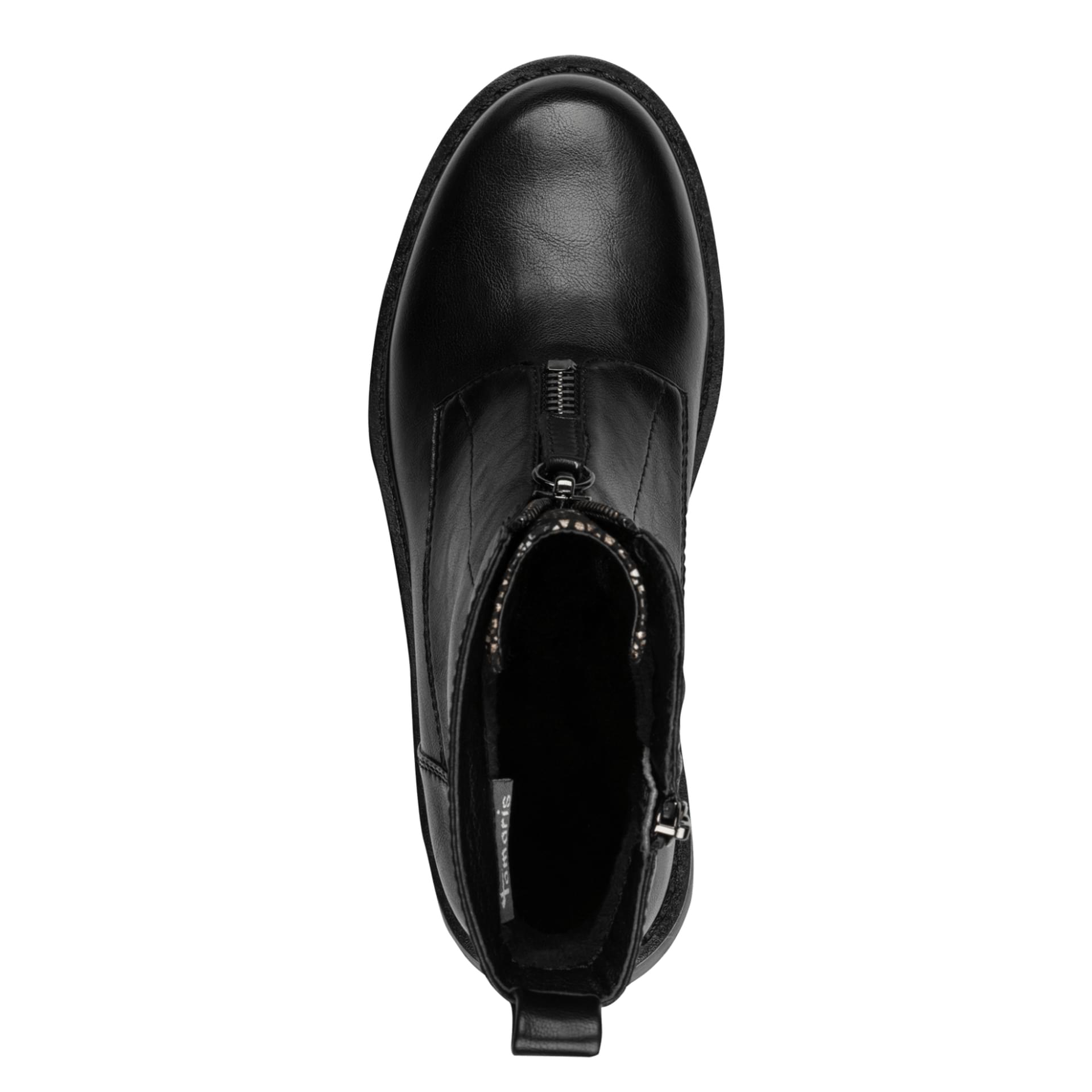 Tamaris Nelia Enkellaarsjes 1-25412-45 in Black Snake