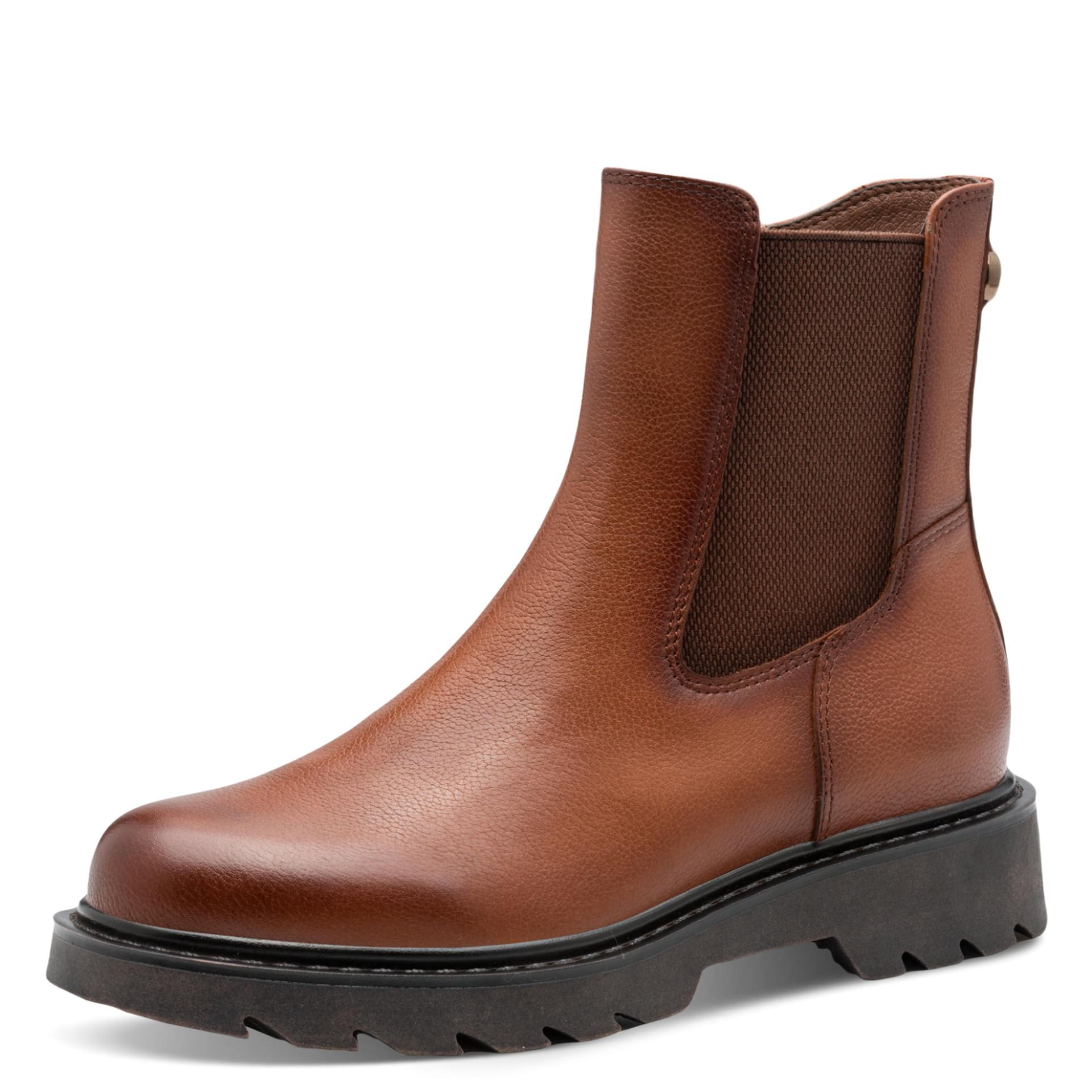 Tamaris Nelia Chelsea Boots 1-25429-45 in Cognac