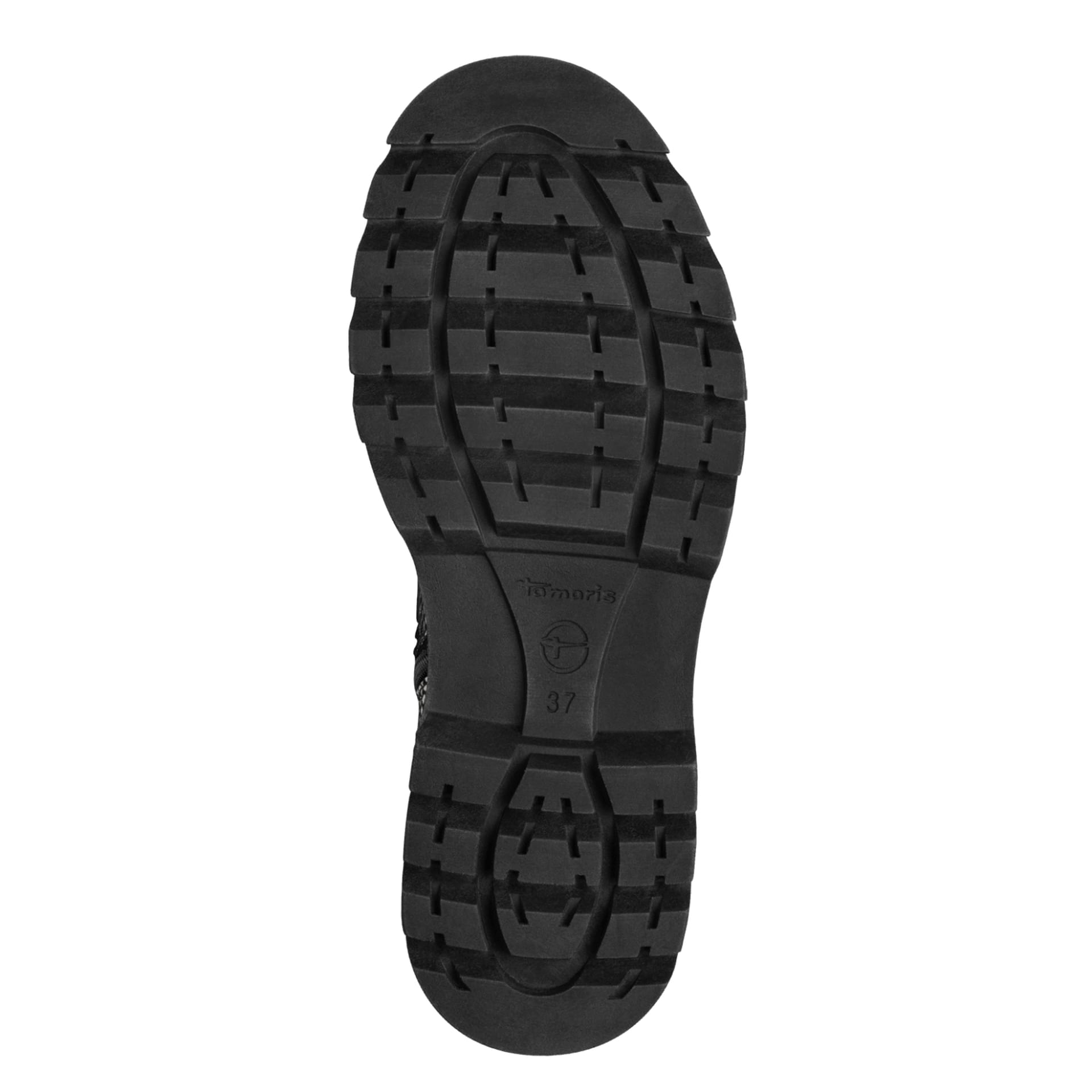 Tamaris Nelia Enkellaarsjes 1-25918-43 in Black Snake