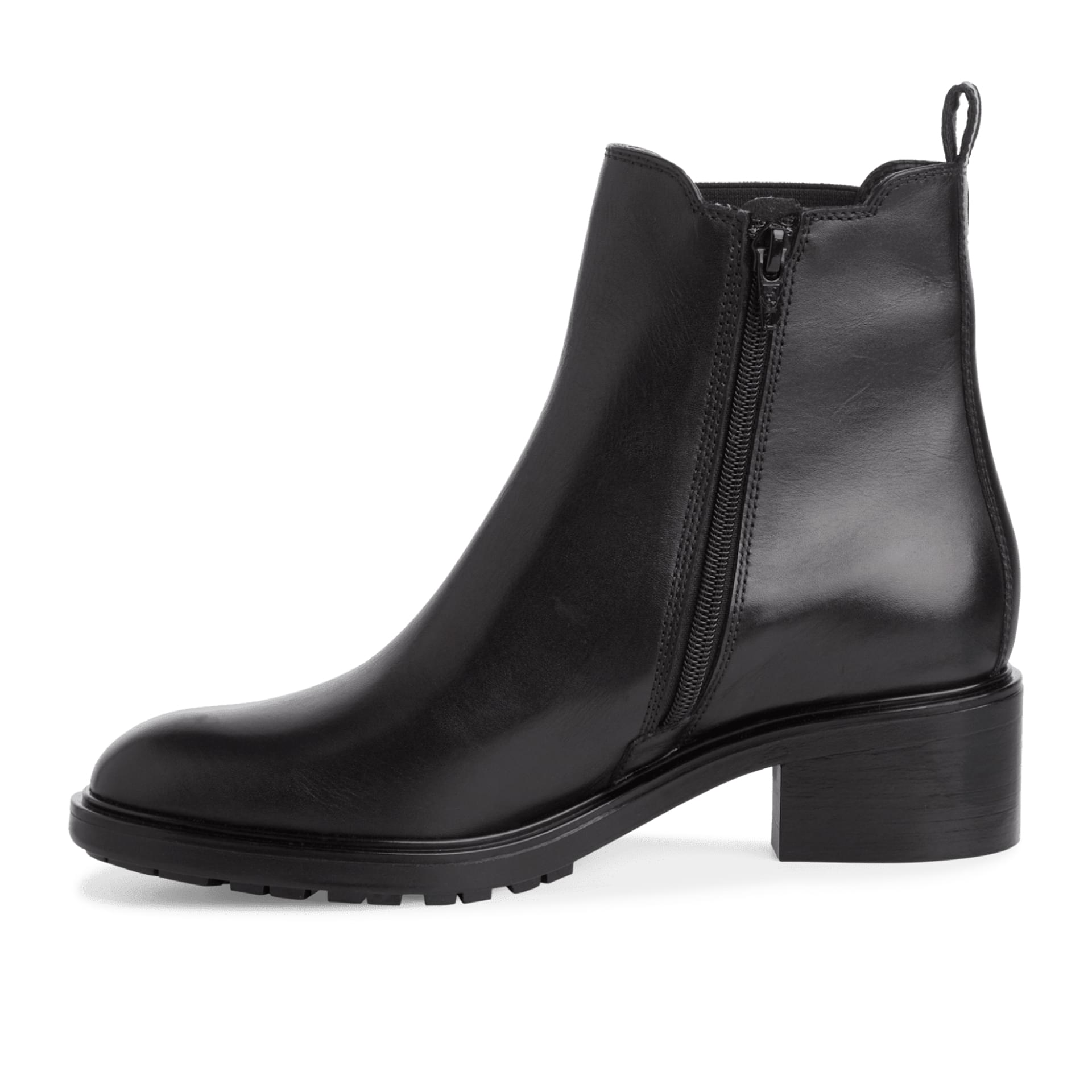 Tamaris Night Chelsea Boots 1-25016-43 in Black