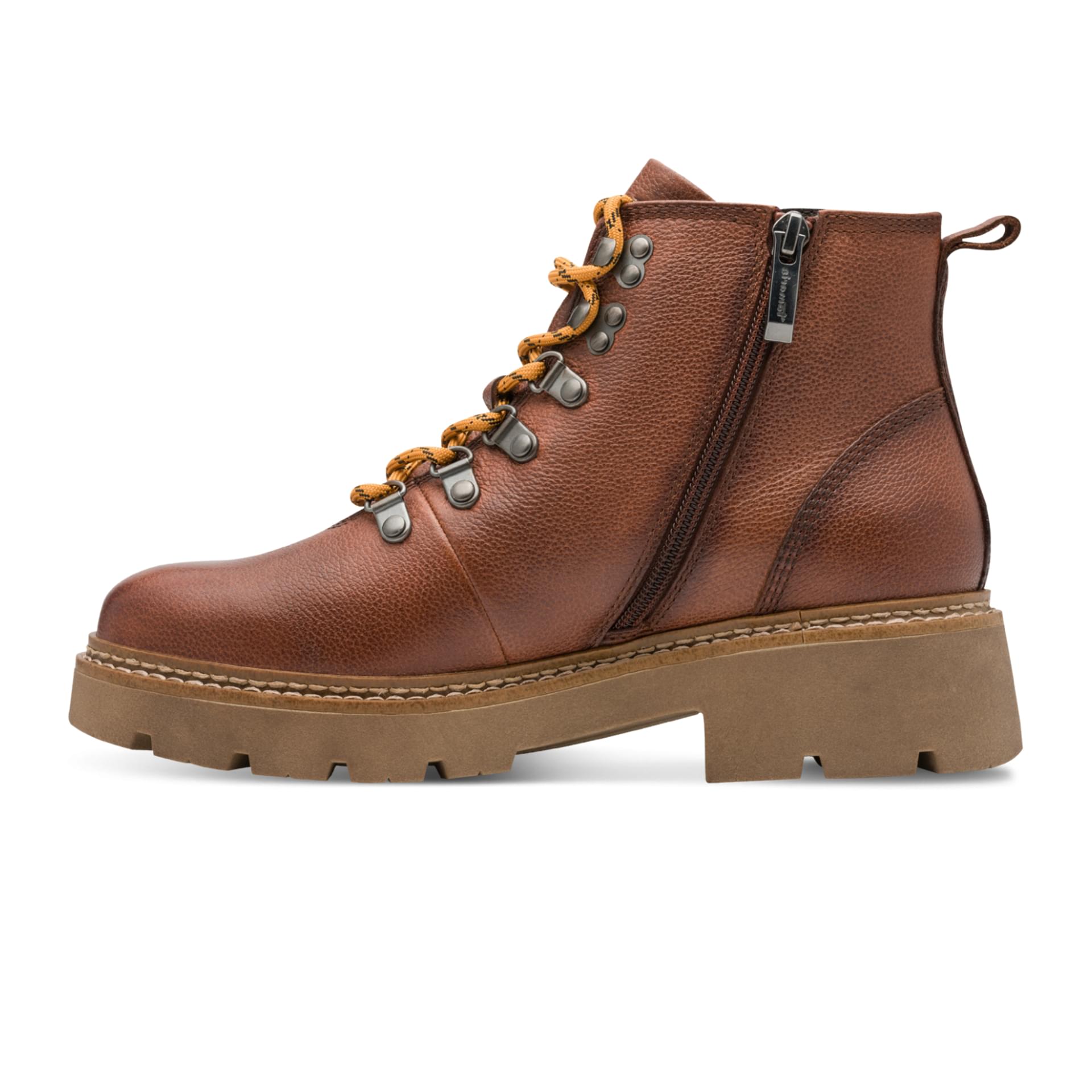 Tamaris Novana Enkellaarsjes 1-25212-45 in Cognac