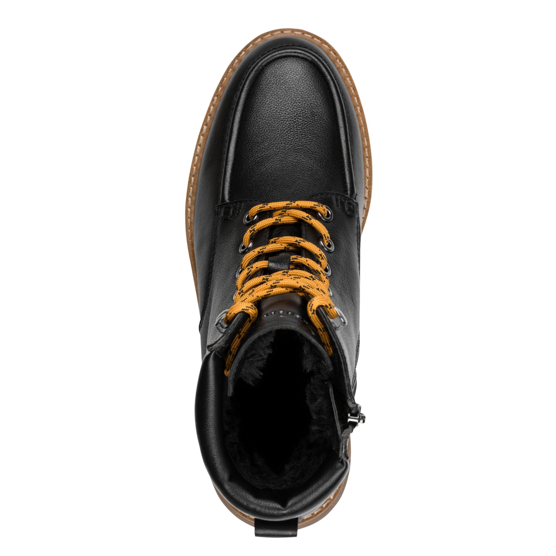 Tamaris Novana Enkellaarsjes 1-26903-45 in Black Leather