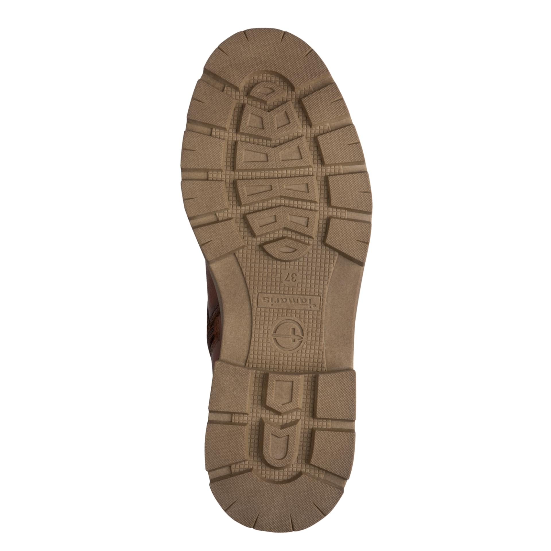 Tamaris Novana Enkellaarsjes 1-26903-45 in Cognac