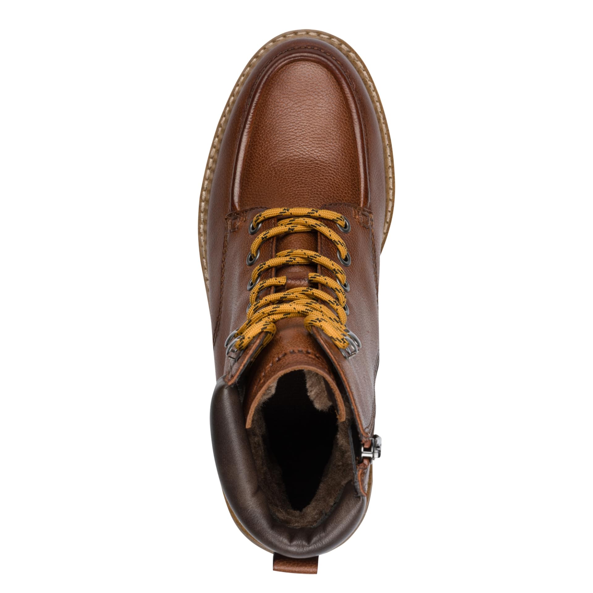 Tamaris Novana Enkellaarsjes 1-26903-45 in Cognac