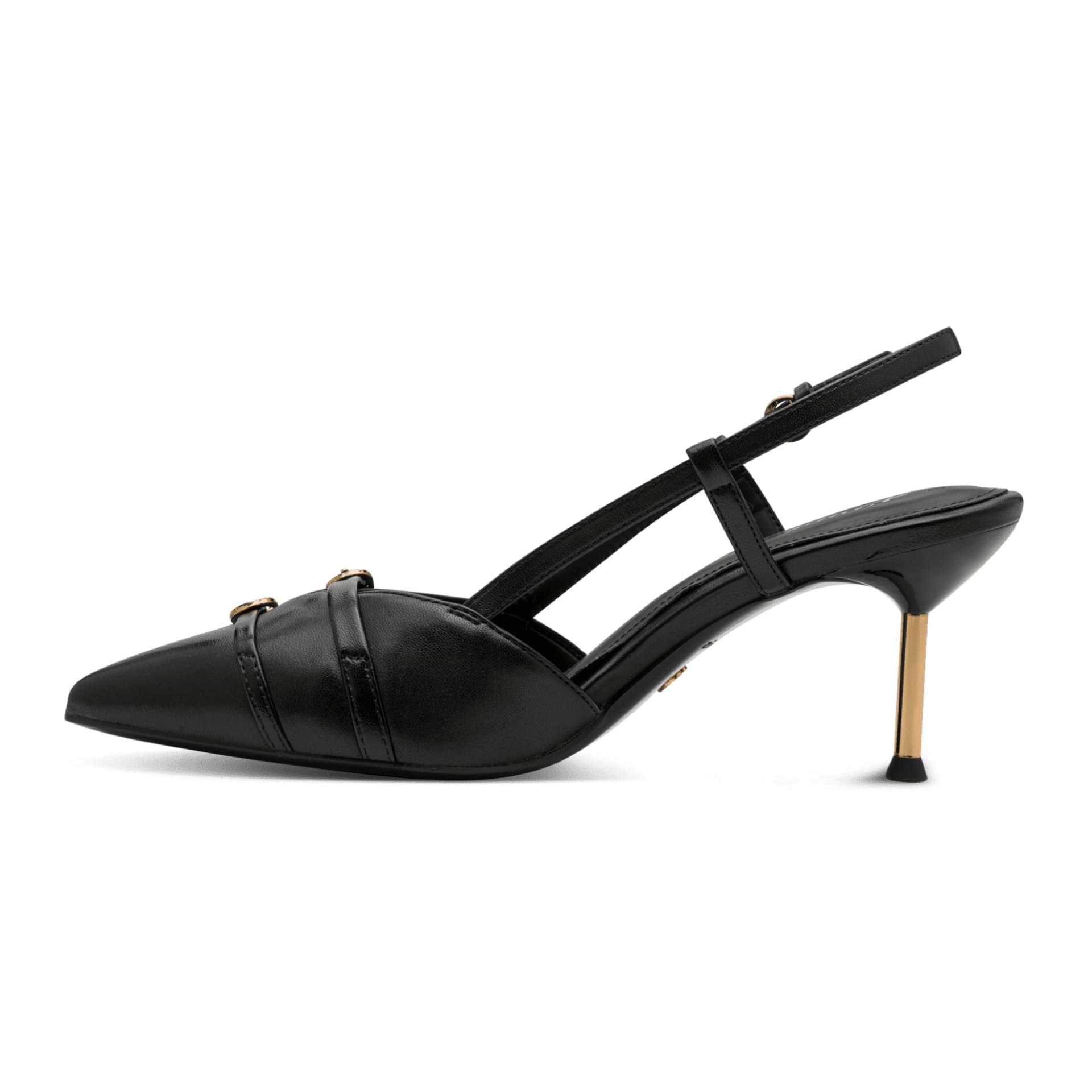 Tamaris Nyra Talons 1-29631-46 in Black Leather