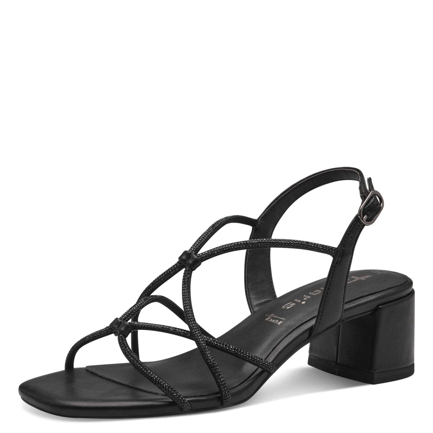 Tamaris Paola Sandals 1-28236-42 in Black