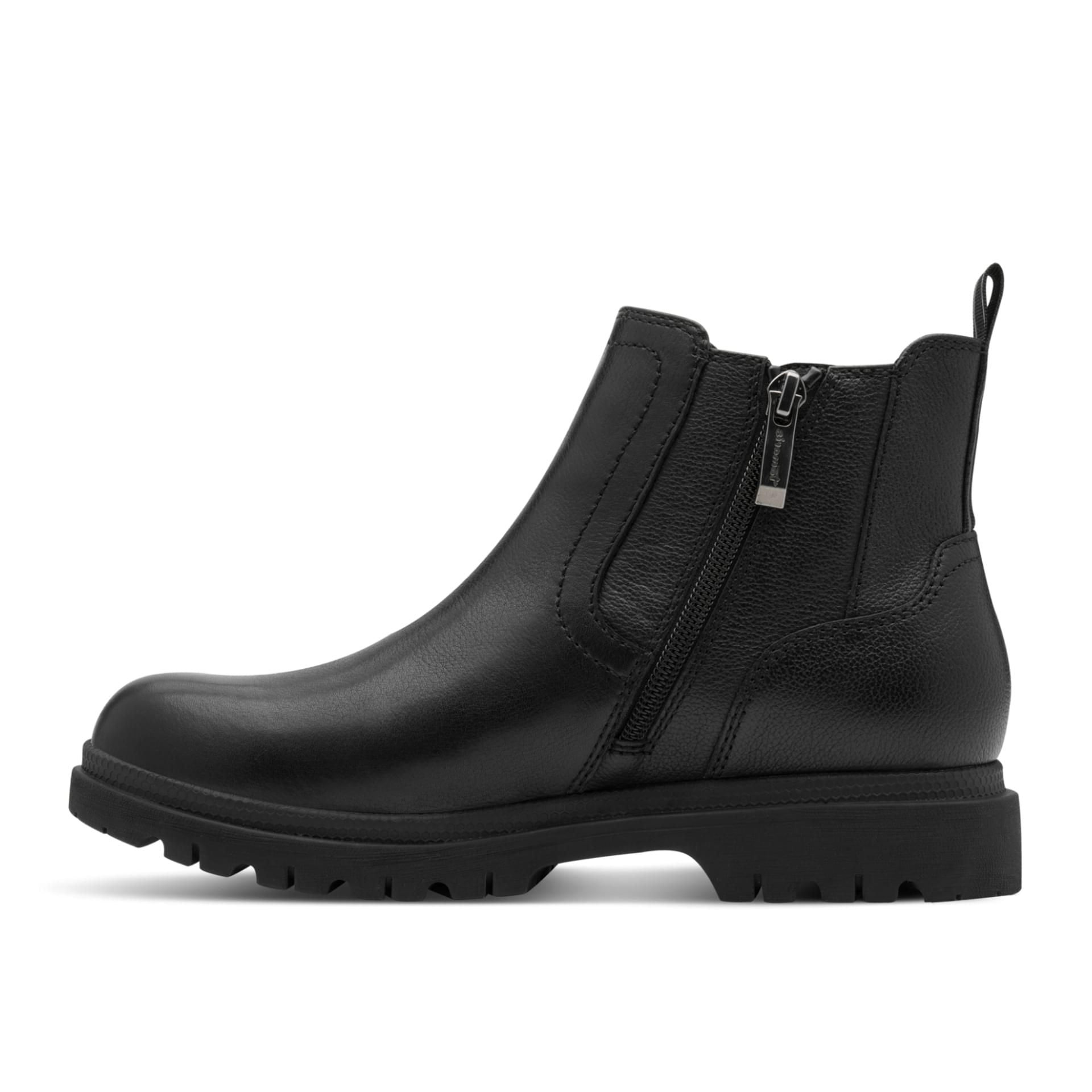 Tamaris Papaw Chelsea Boots 1-25440-45 in Black Leather