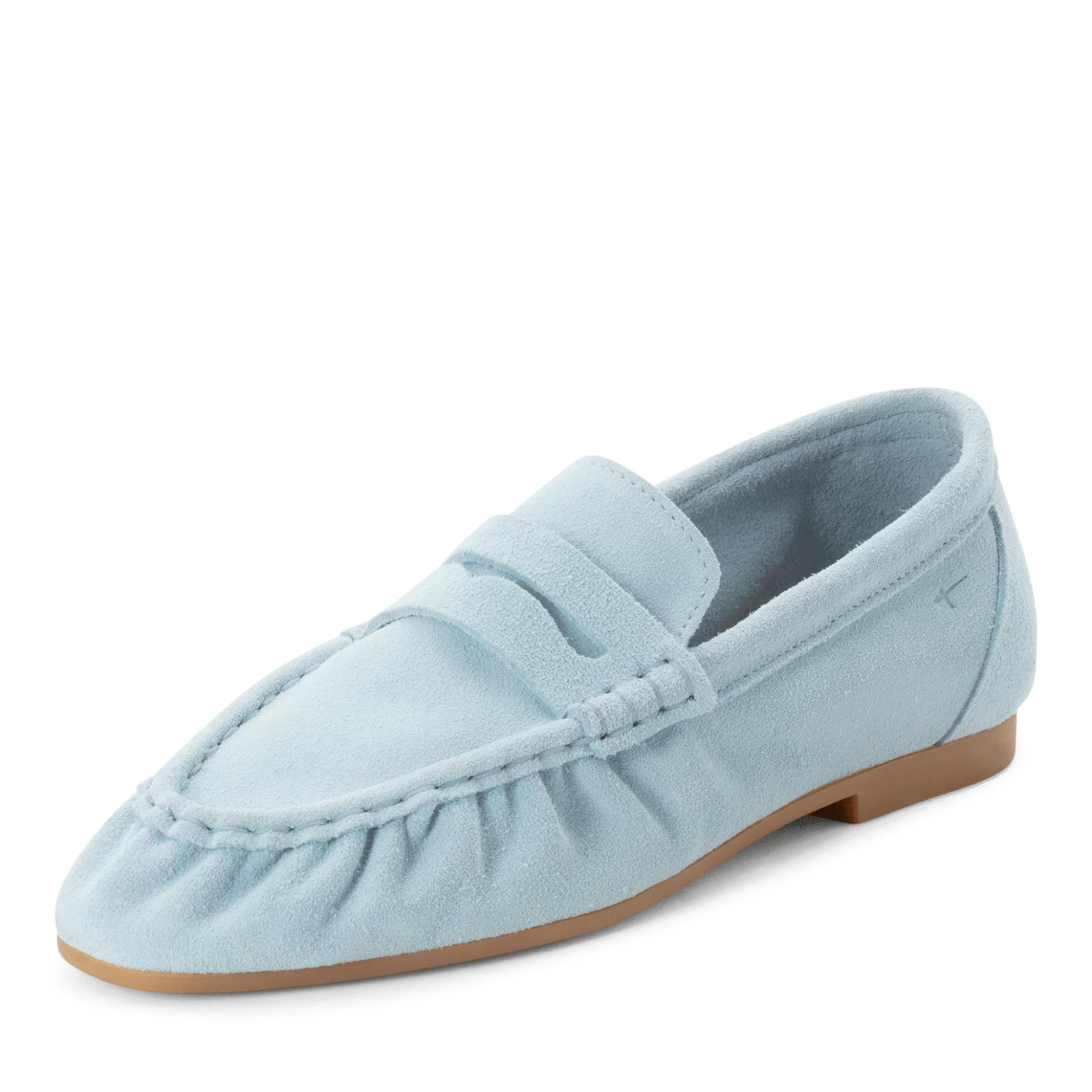 Tamaris Paulinha Moccasins 1-24205-46 in Light Blue