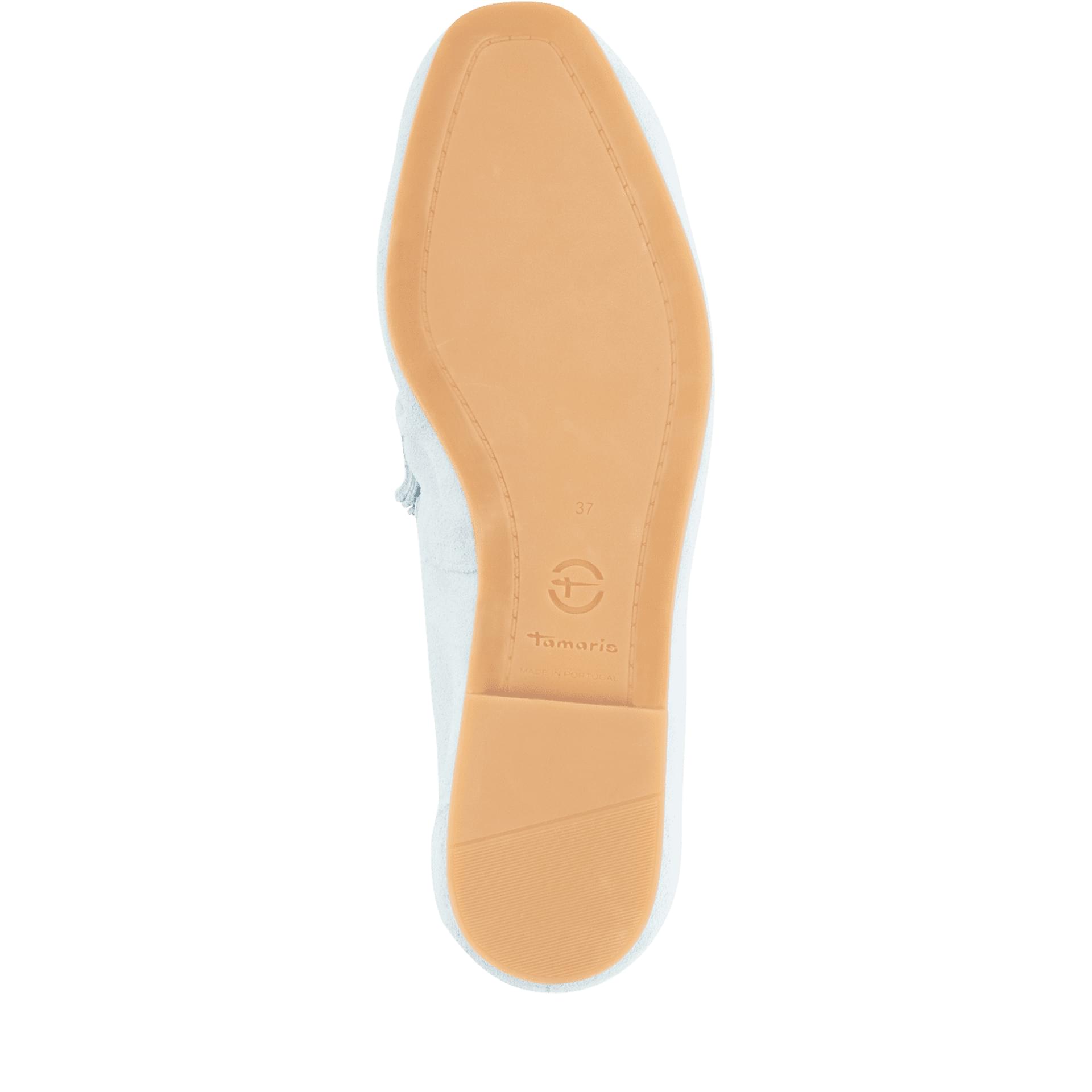 Tamaris Paulinha Moccasins 1-24205-46 in Light Blue