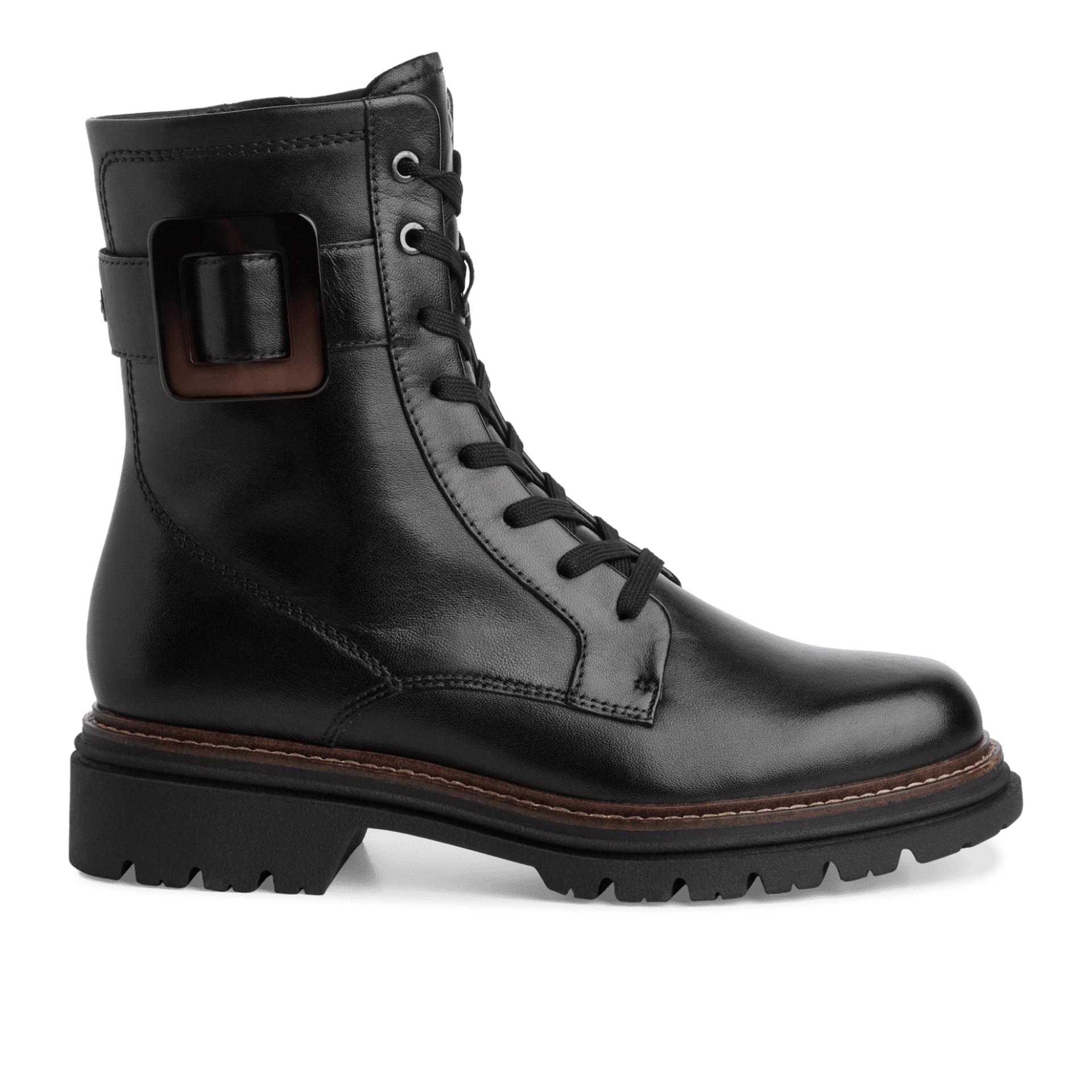 Tamaris Rakete Bottines 1-25221-43 in Black Leather