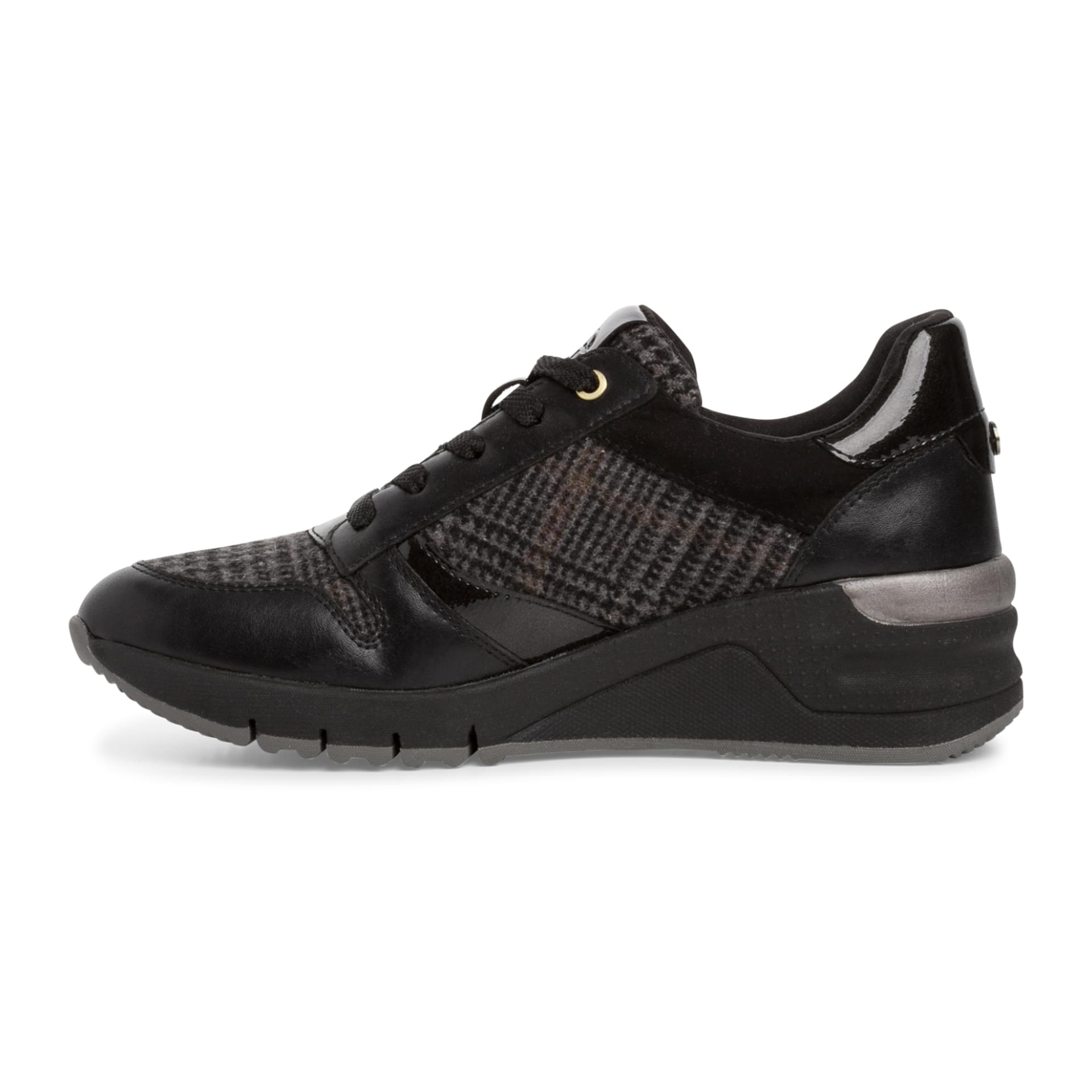 Tamaris Rea Sneakers 1-1-23702-29 in Blk/Felt Comb