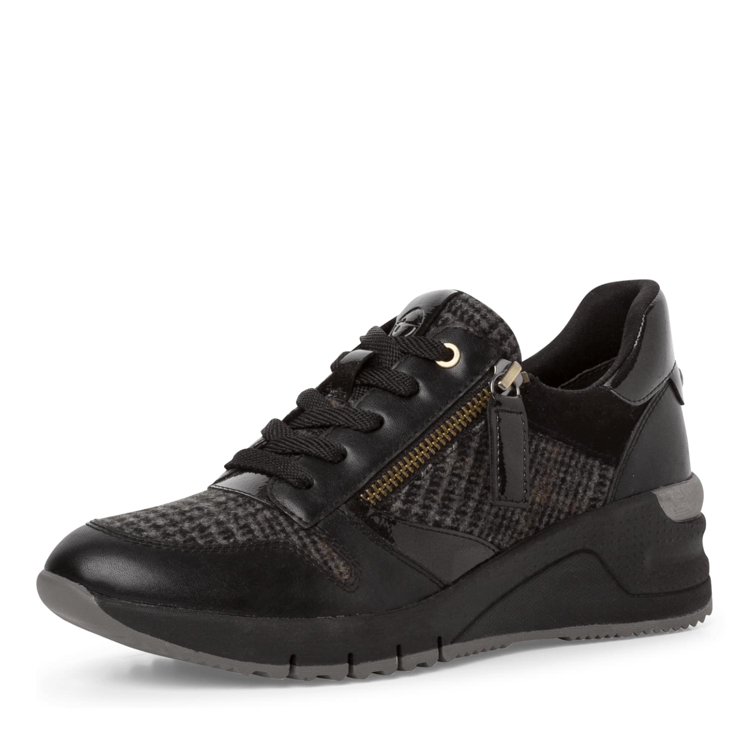 Tamaris Rea Sneakers 1-1-23702-29 in Blk/Felt Comb