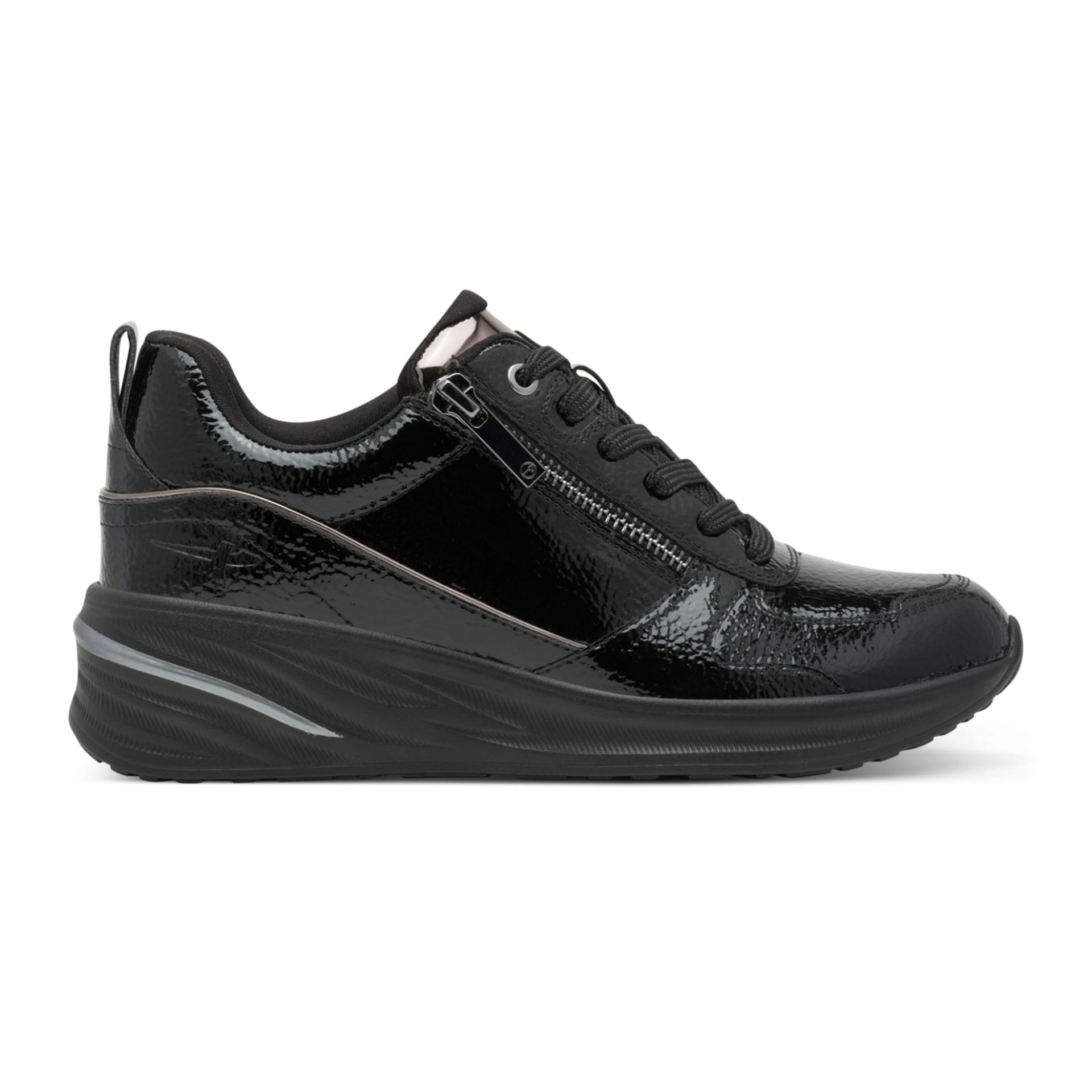 Tamaris Rea Sneakers 1-23754-45 in Black Patent