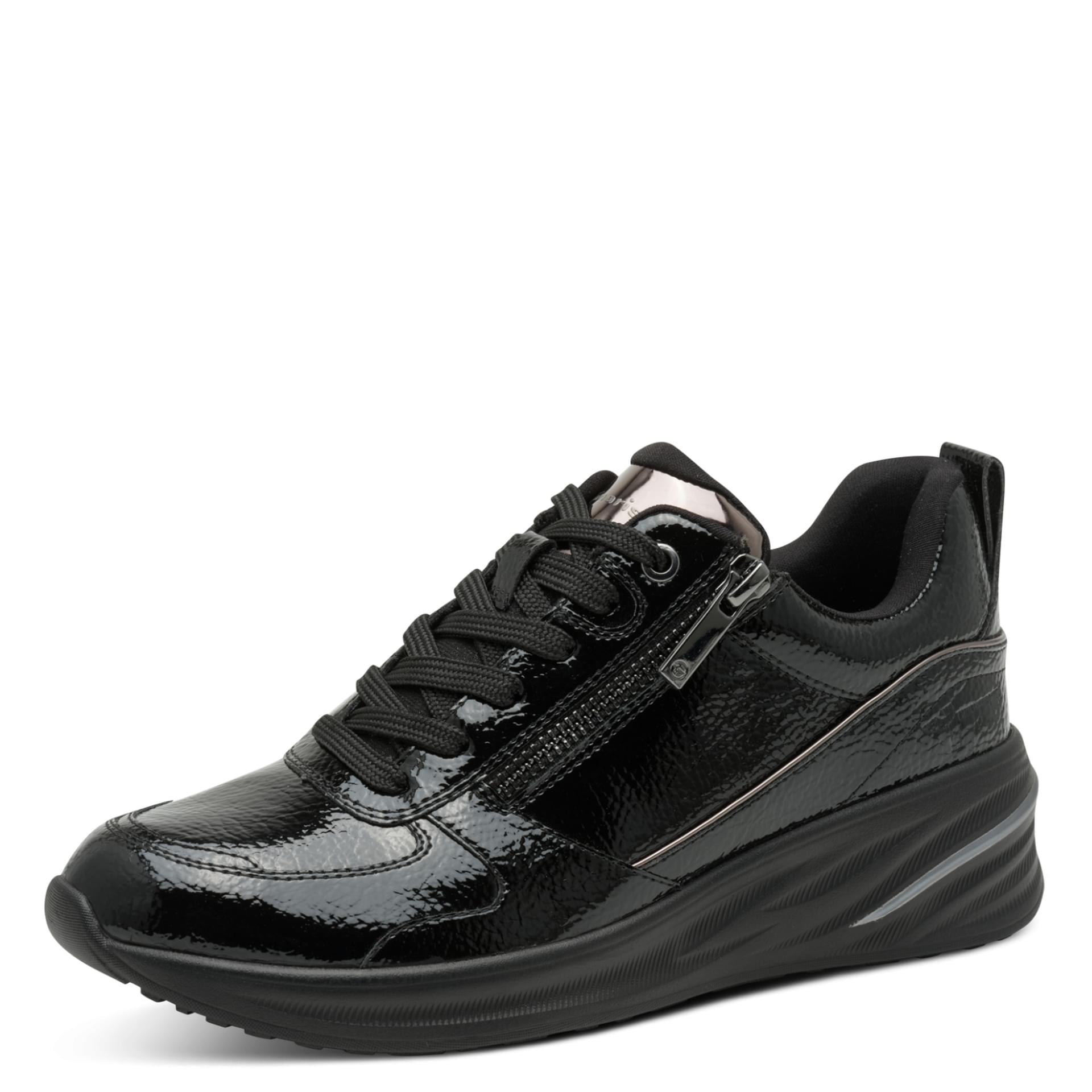 Tamaris Rea Sneakers 1-23754-45 in Black Patent