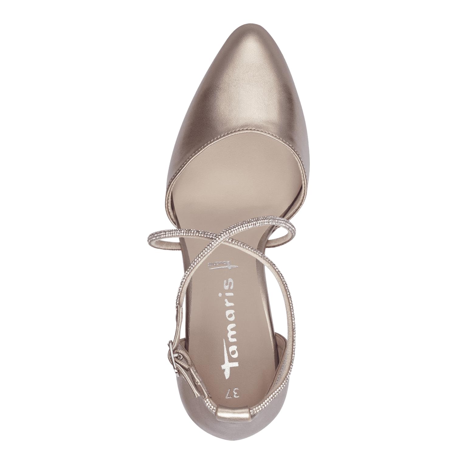 Tamaris Remi Talons 1-22450-42 in Light Gold