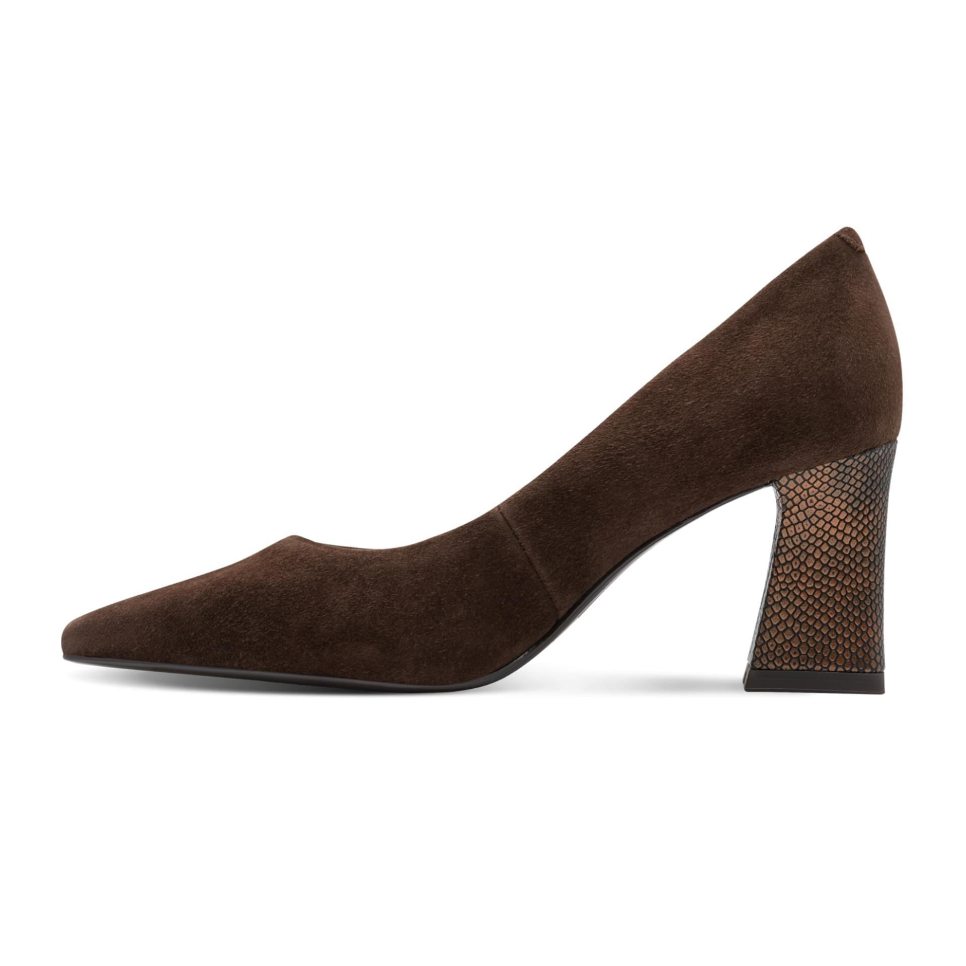Tamaris Reyna Talons 1-22427-43 in Mocca Comb