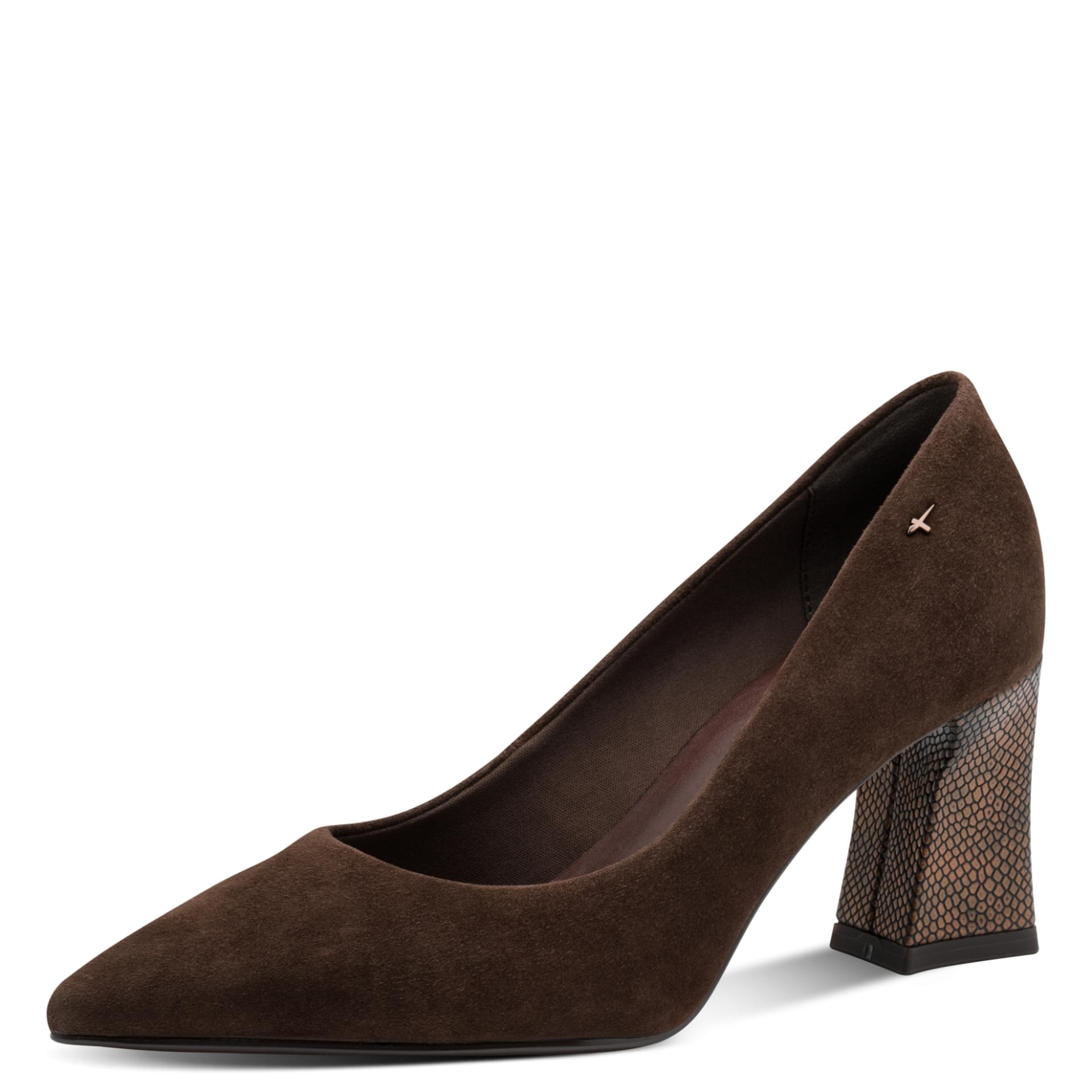 Tamaris Reyna Talons 1-22427-43 in Mocca Comb