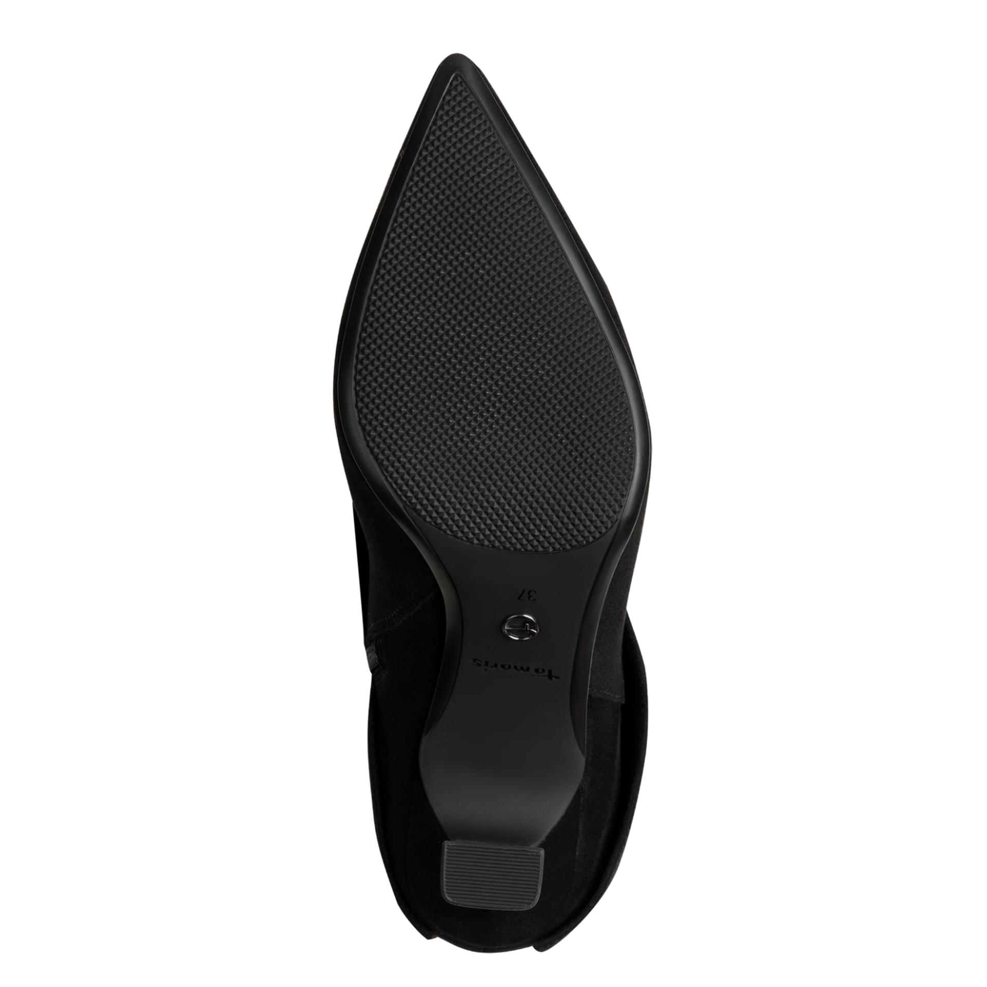 Tamaris Reyna Enkellaarsjes in Black, zool (SKU 1-25027-47--001)