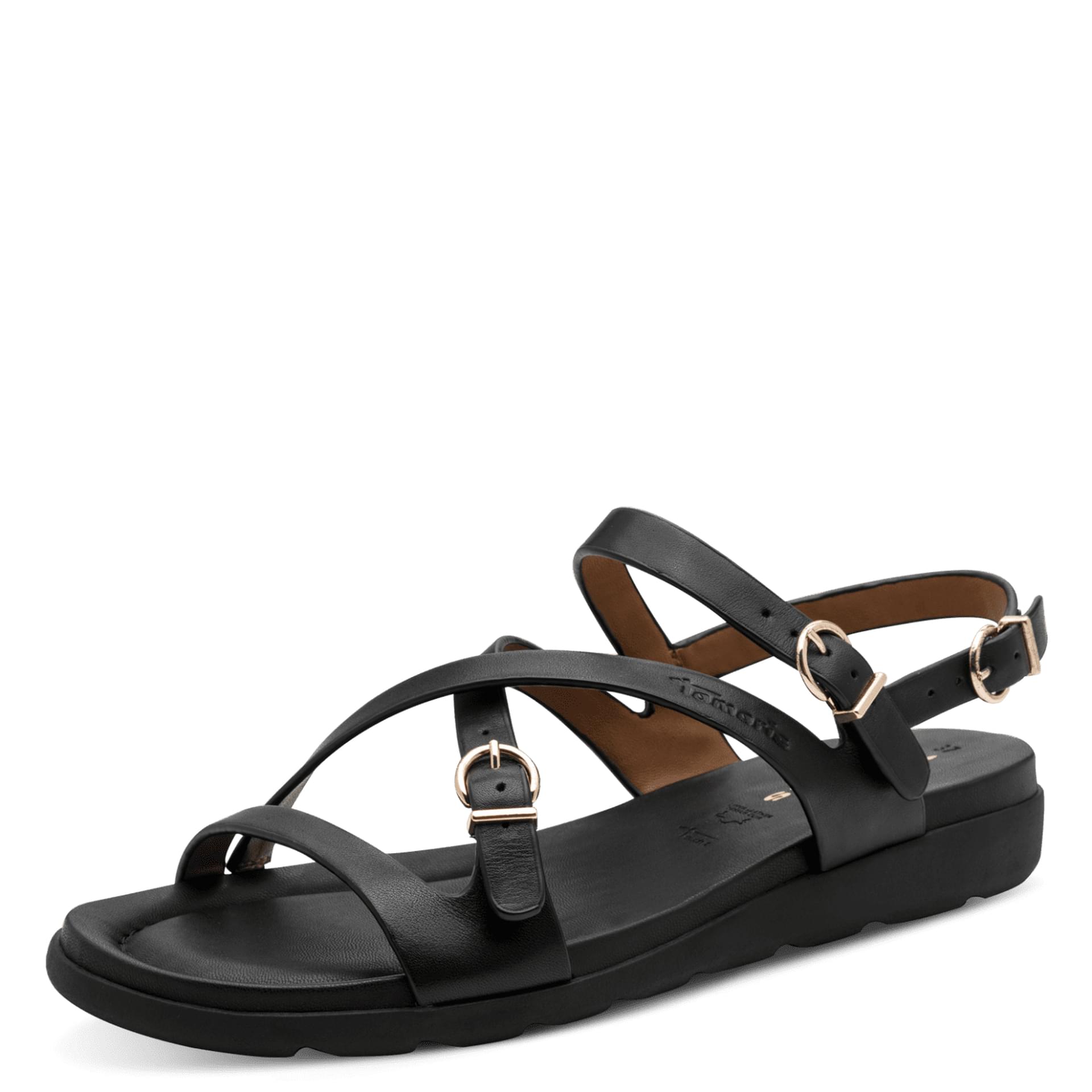 Tamaris Riani Sandals 1-28231-46 in Black