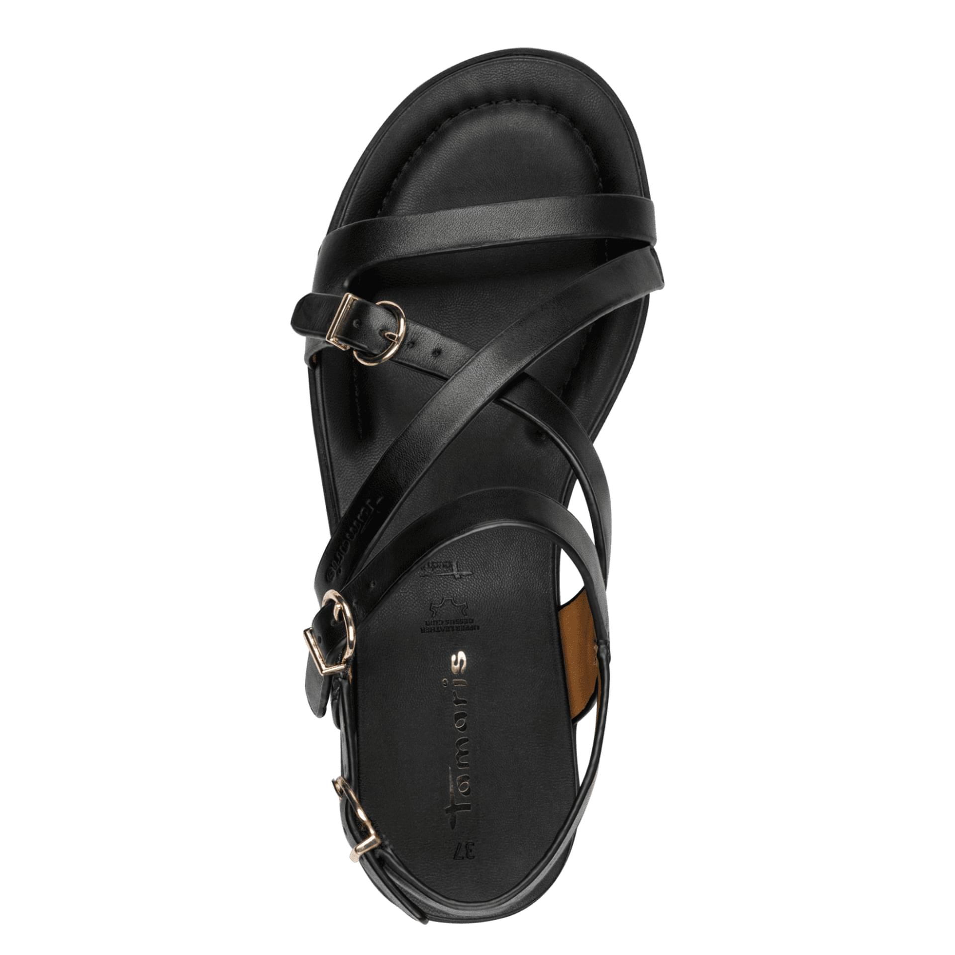 Tamaris Riani Sandals 1-28231-46 in Black