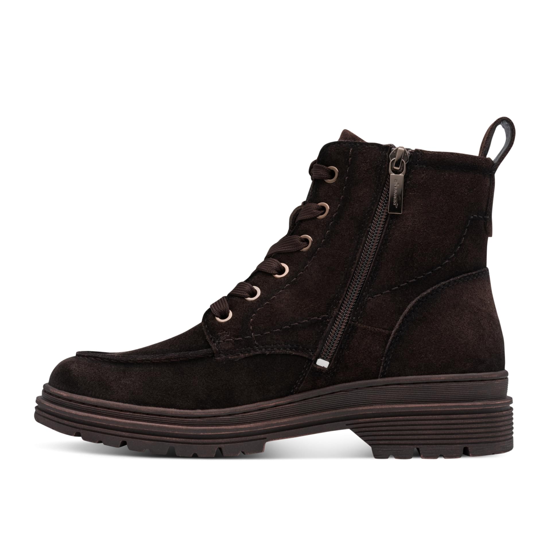 Tamaris Rixi Ankle Boots leather in Mocca, inner side (SKU 1-25234-47--304)