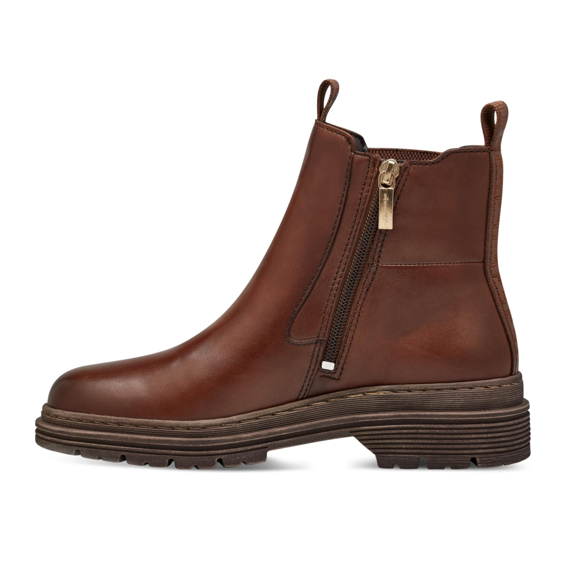 Tamaris Rixi Chelsea Boots 1-25436-41 in Muscat Leather