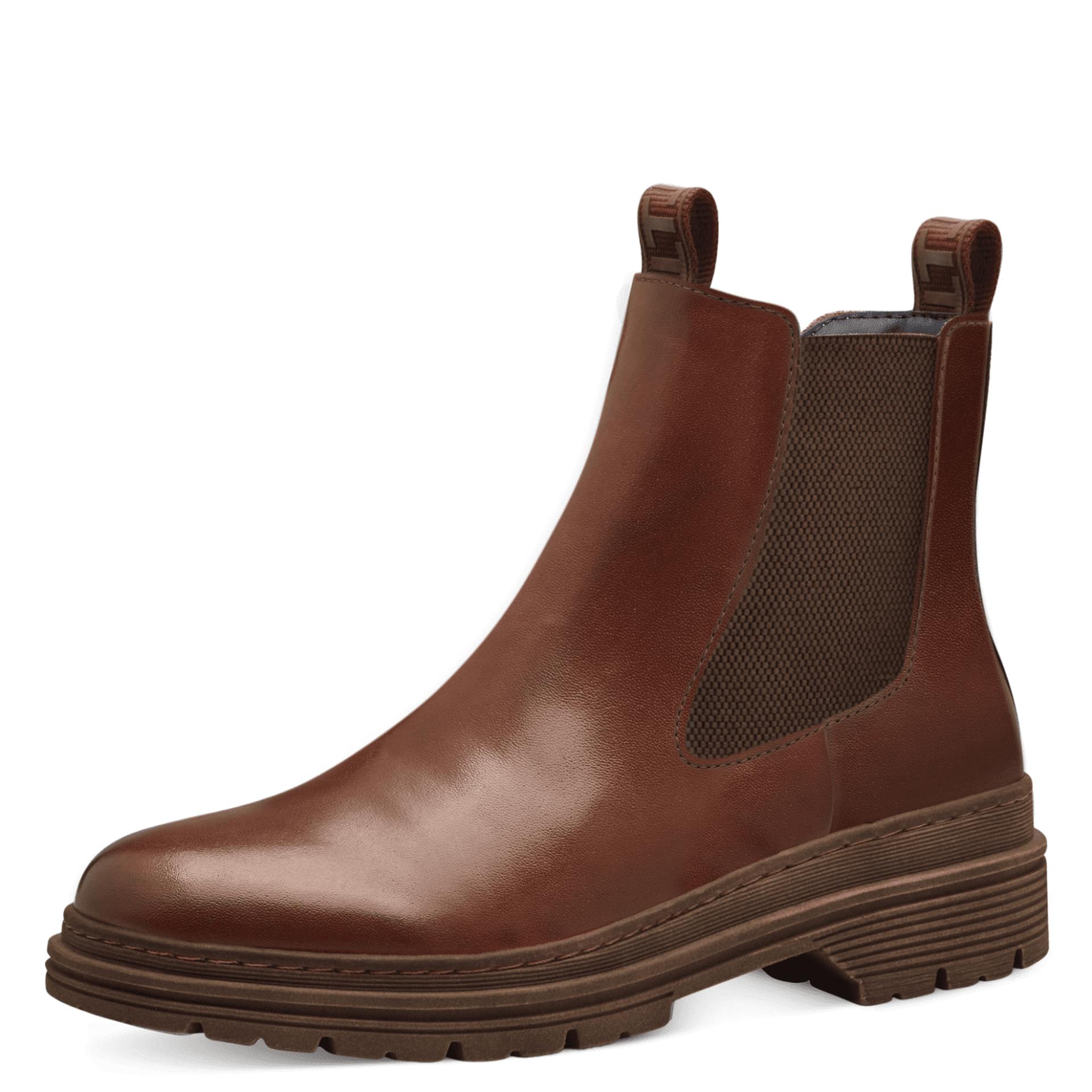 Tamaris Rixi Chelsea Boots 1-25436-41 in Muscat Leather
