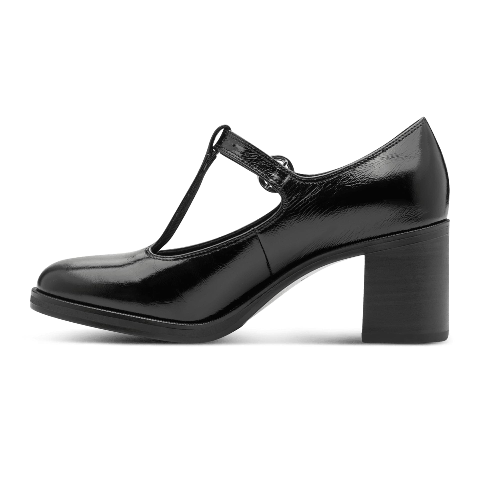 Tamaris Robbie Talons cuir in Black, côté intérieur (SKU 1-22470-47--001)