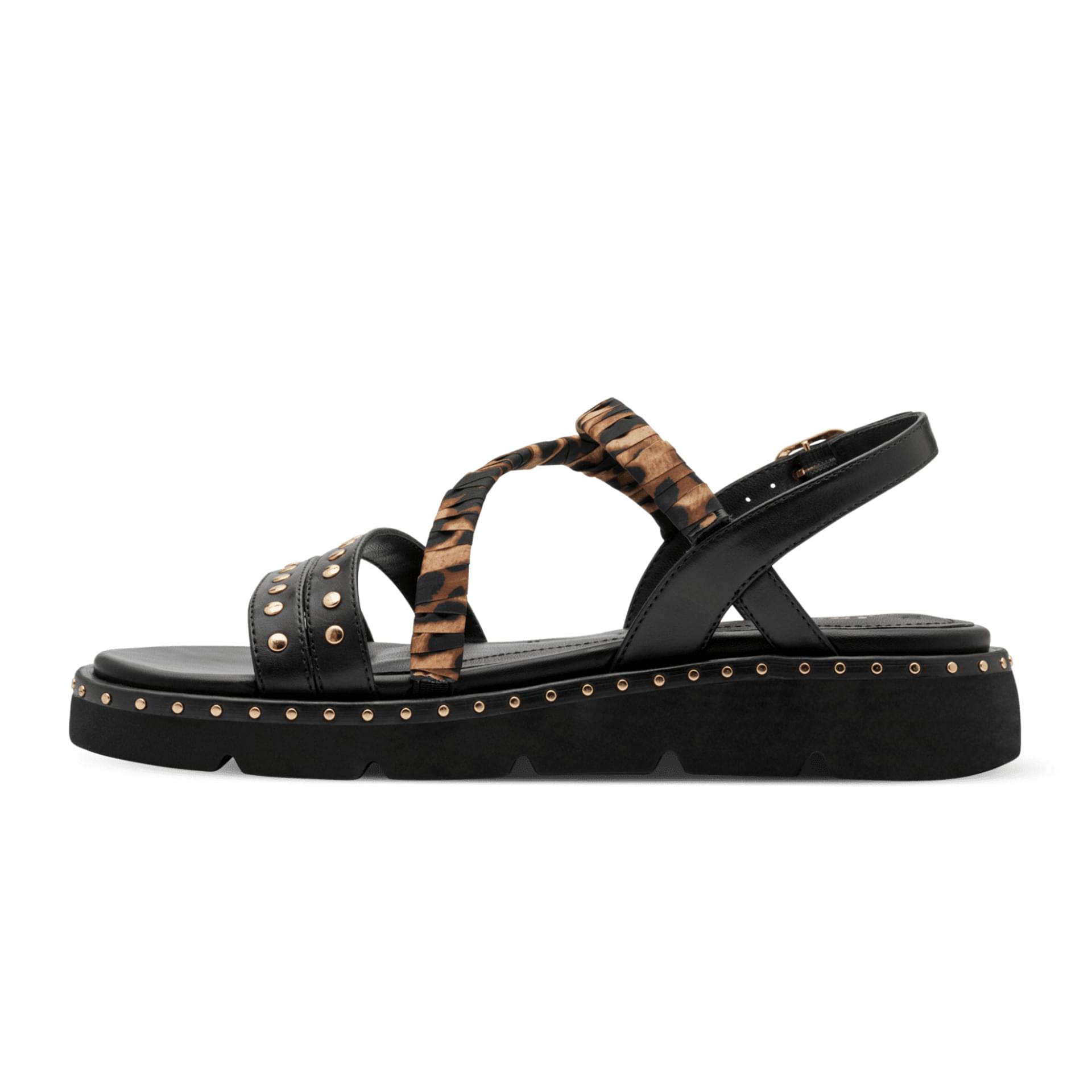 Tamaris Ronni Sandals 1-28227-46 in Black Comb