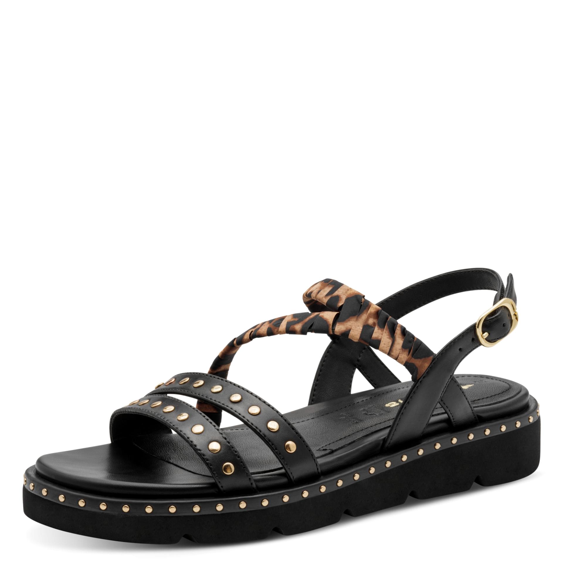 Tamaris Ronni Sandals 1-28227-46 in Black Comb