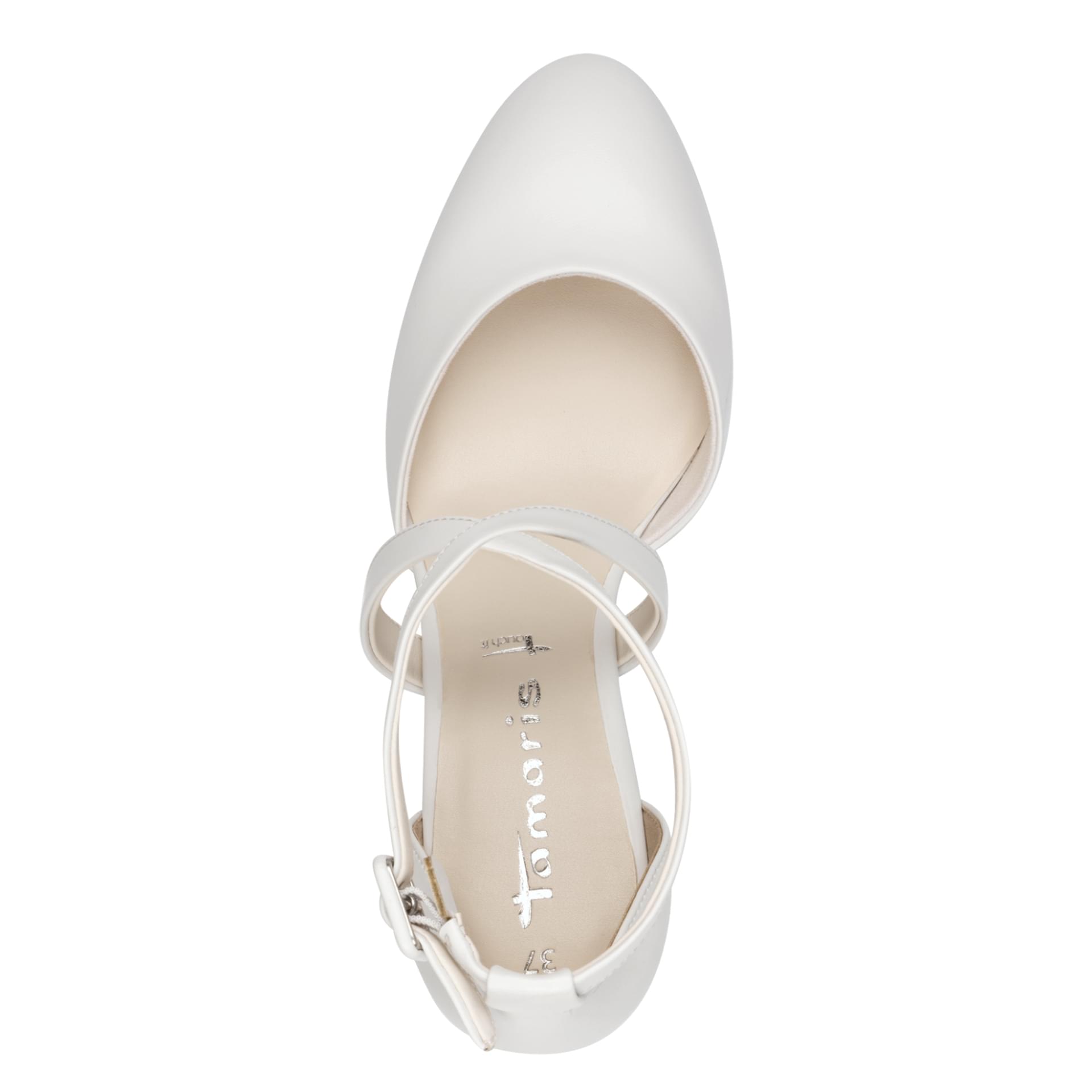 Tamaris Rosalyn Hakken 1-24415-44 in White Matt
